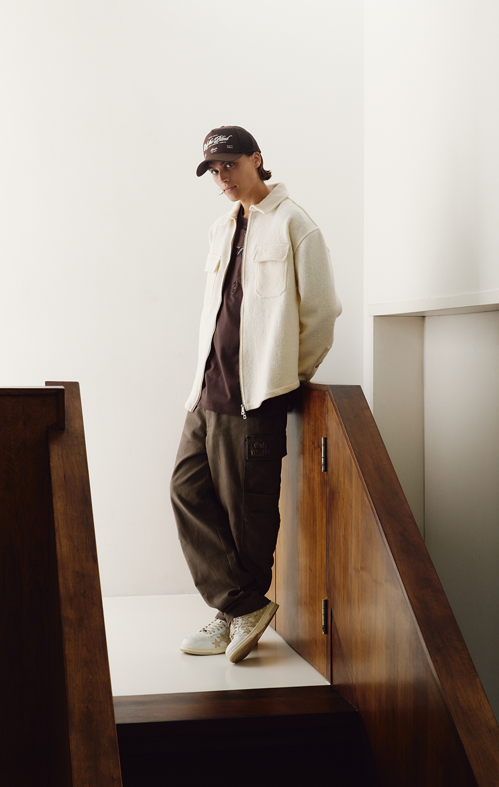 GLACIER WOOL OVERSHIRT - ONLY THE BLIND™