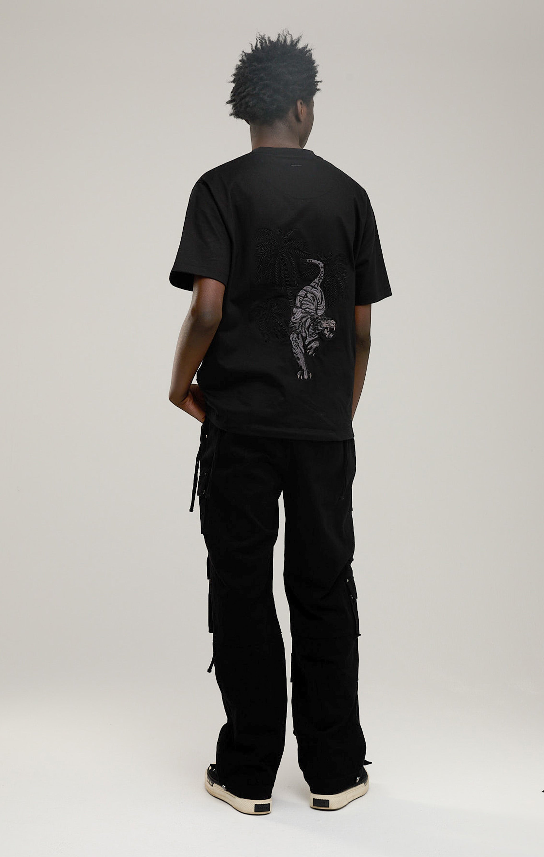 Nächtliches Tiger-T-Shirt