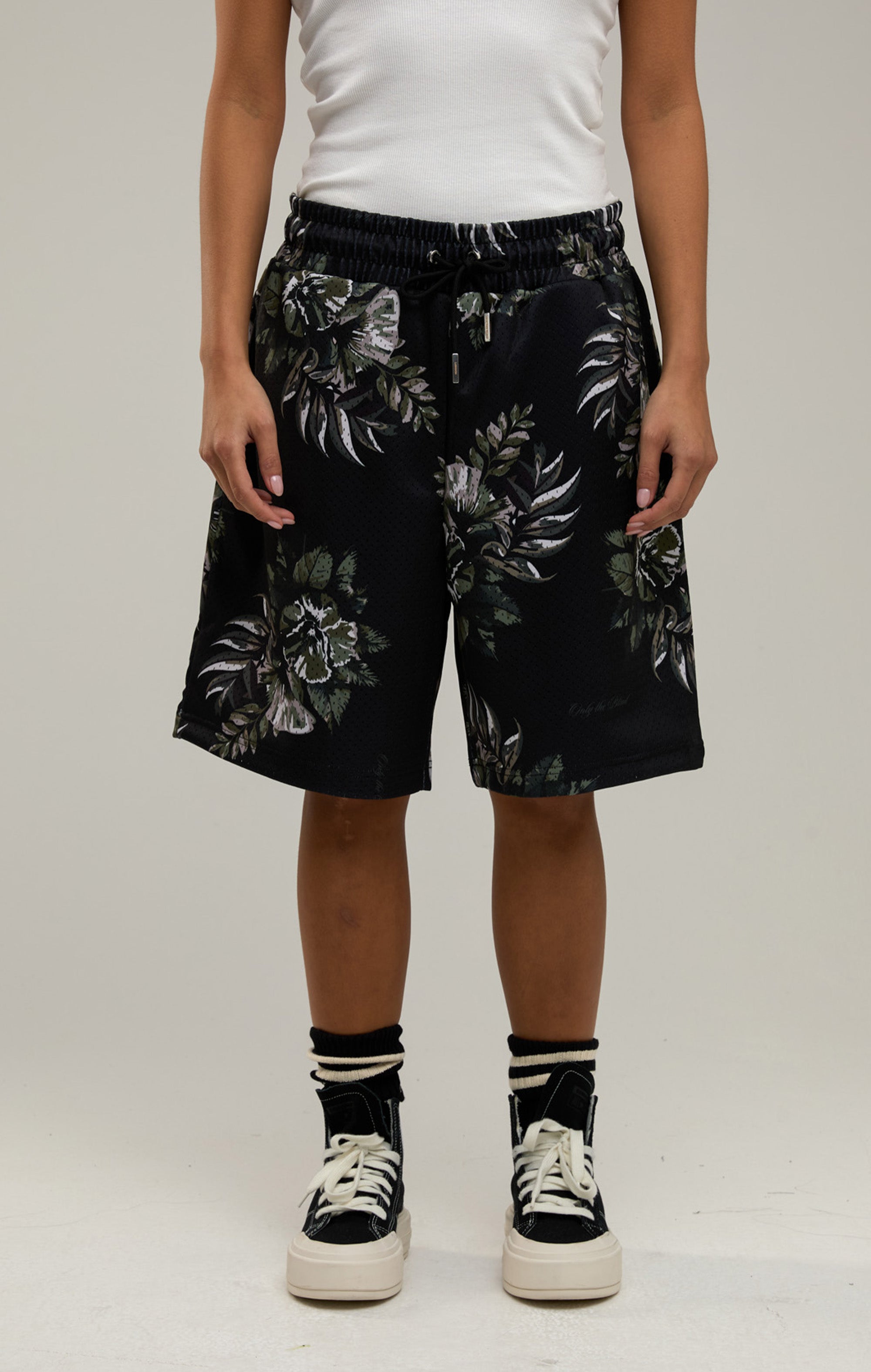 BOTANICAL MESH SHORTS