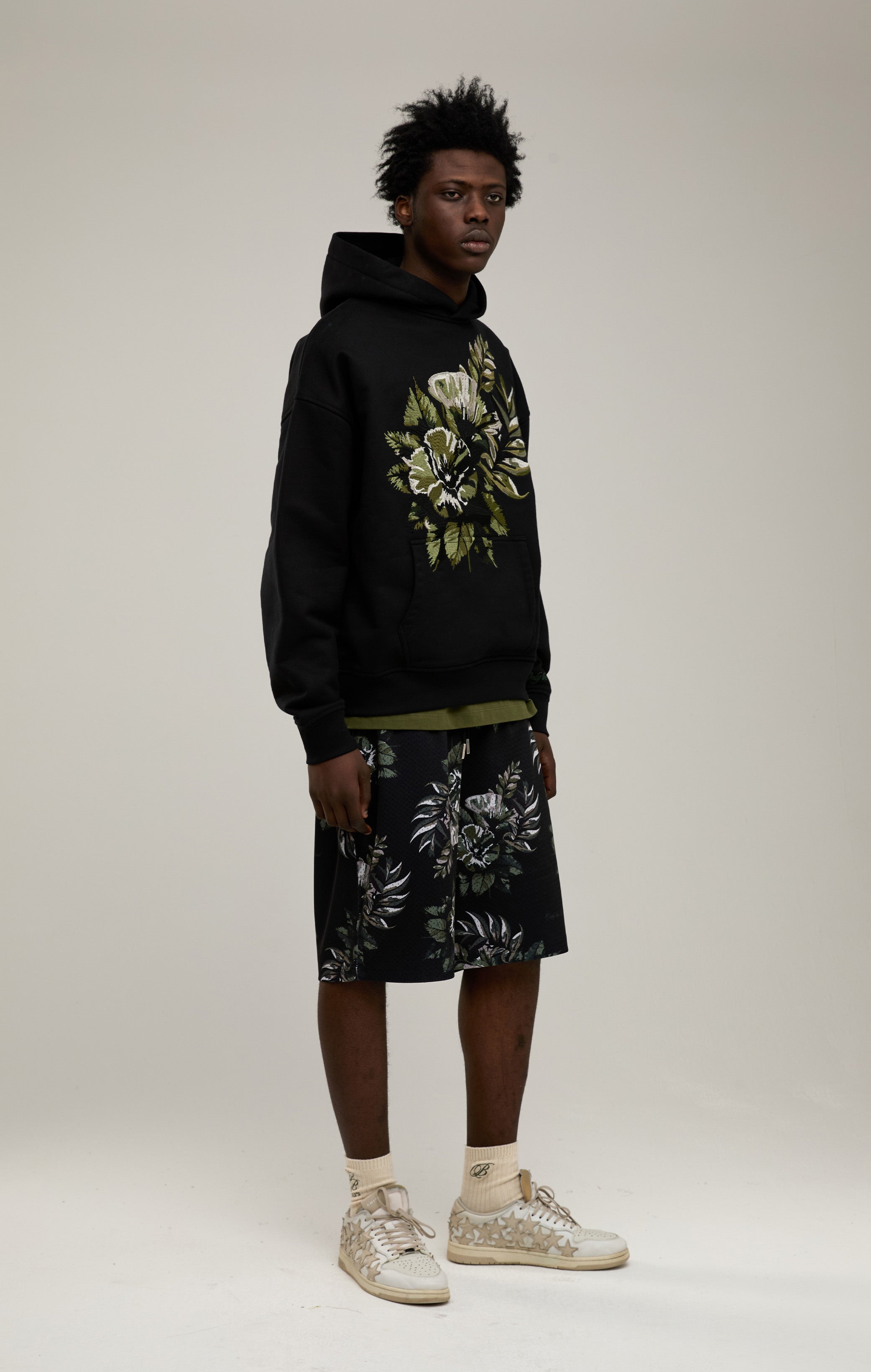 BOTANICAL MESH SHORTS