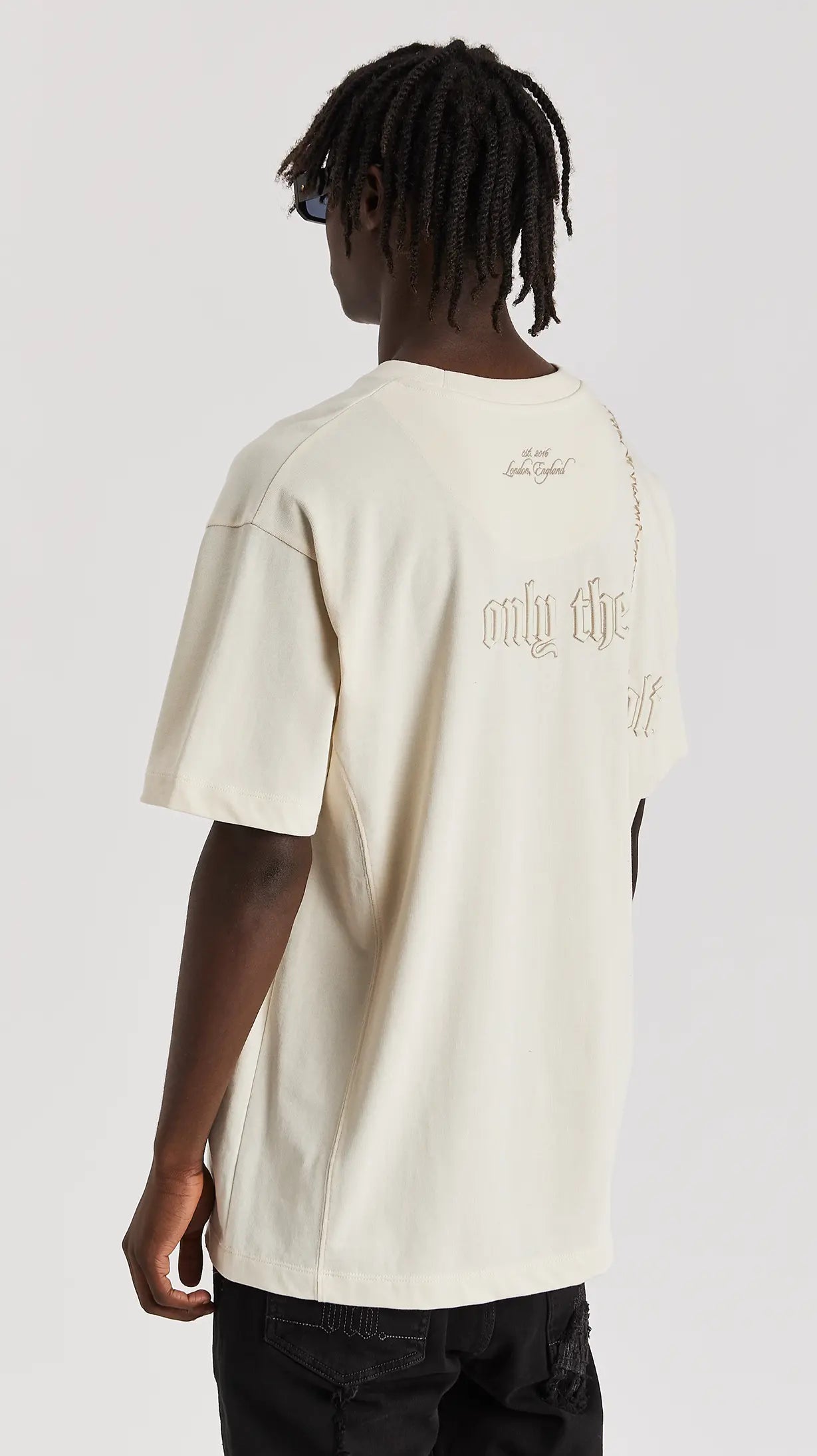Sand Split Statement T-Shirt - ONLY THE BLIND™