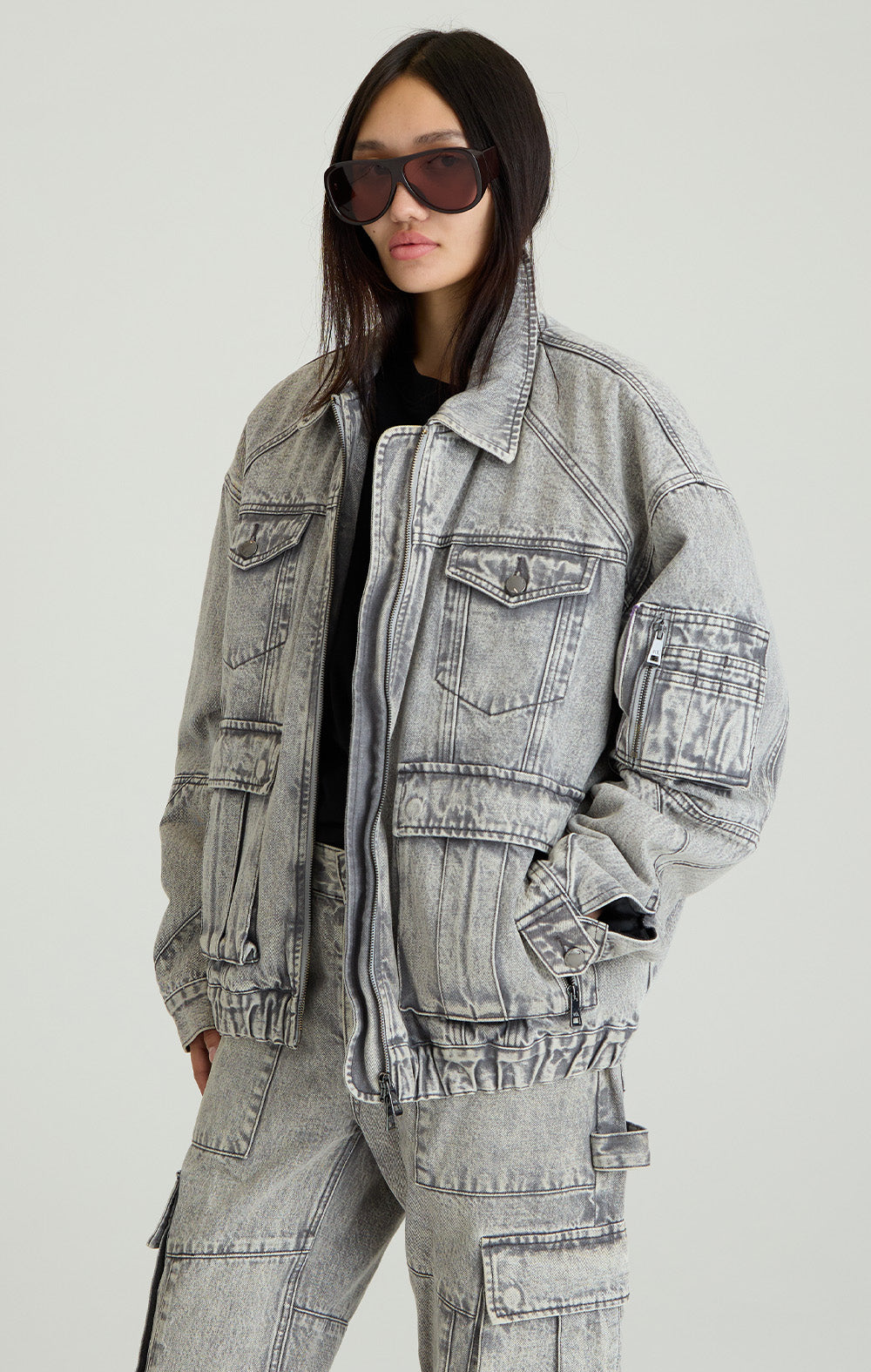 Silver Rock Denim Jacke