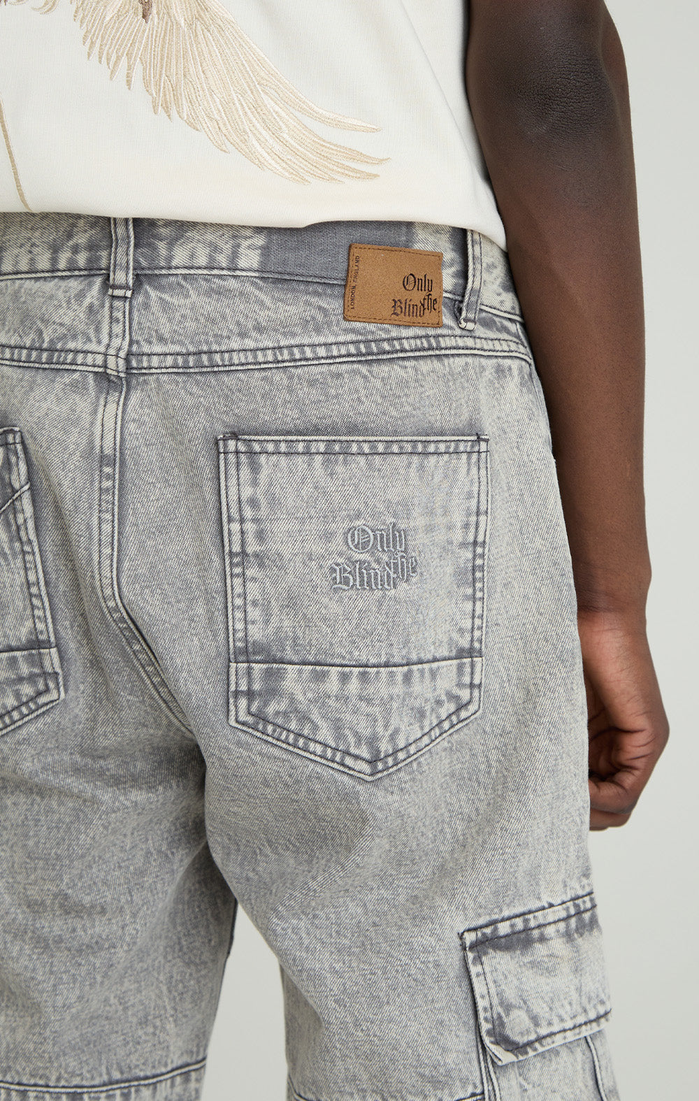 Silver Rock Denim Cargo Jeans