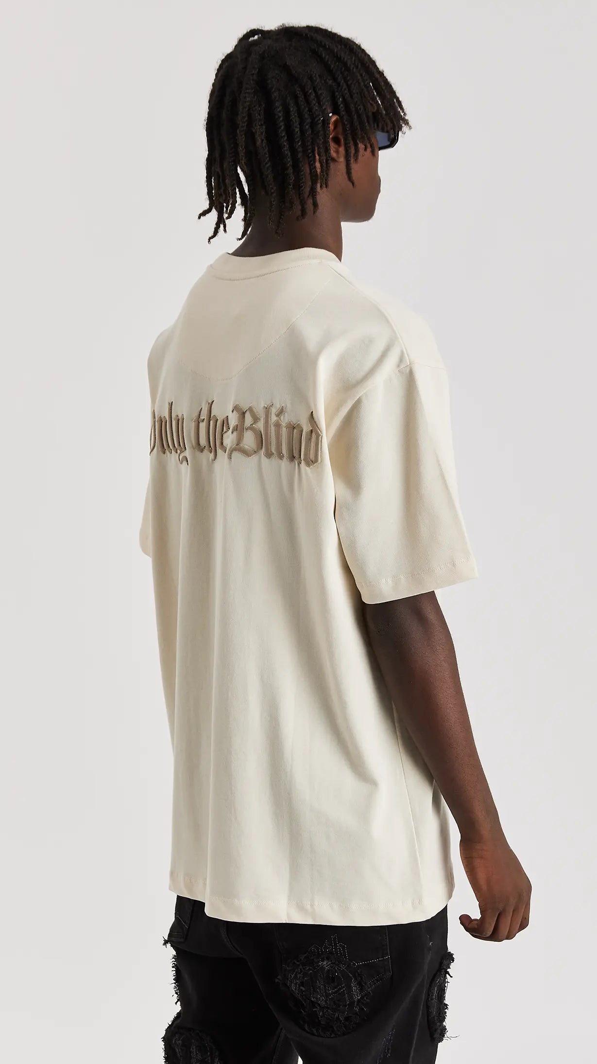 Sand Varsity T-Shirt - ONLY THE BLIND™