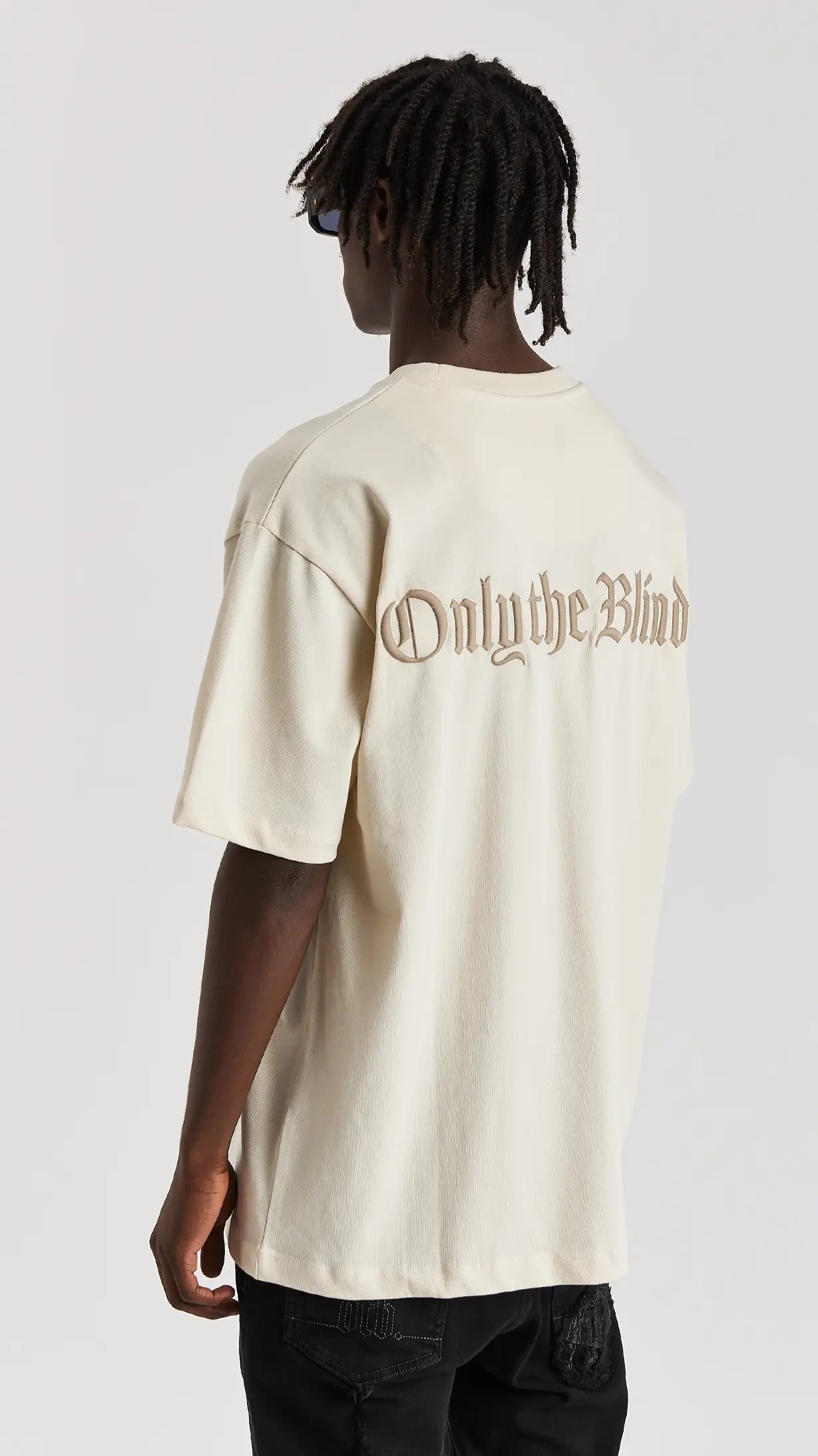 Sand Varsity T-Shirt - ONLY THE BLIND™