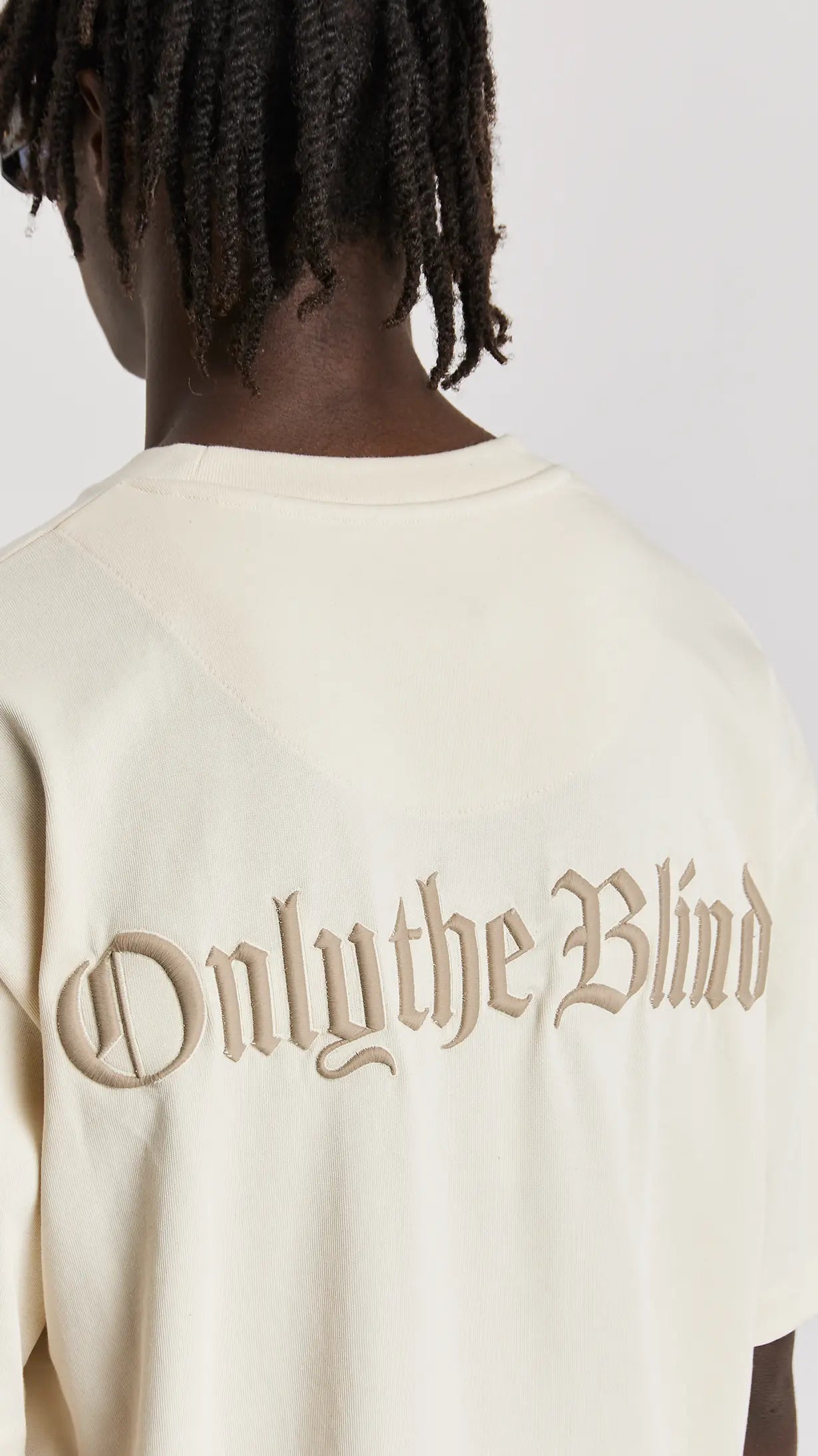 Sand Varsity T-Shirt - ONLY THE BLIND™