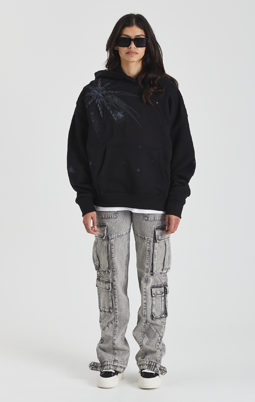 Dark Shooting Star Hoodie - ONLY THE BLIND™