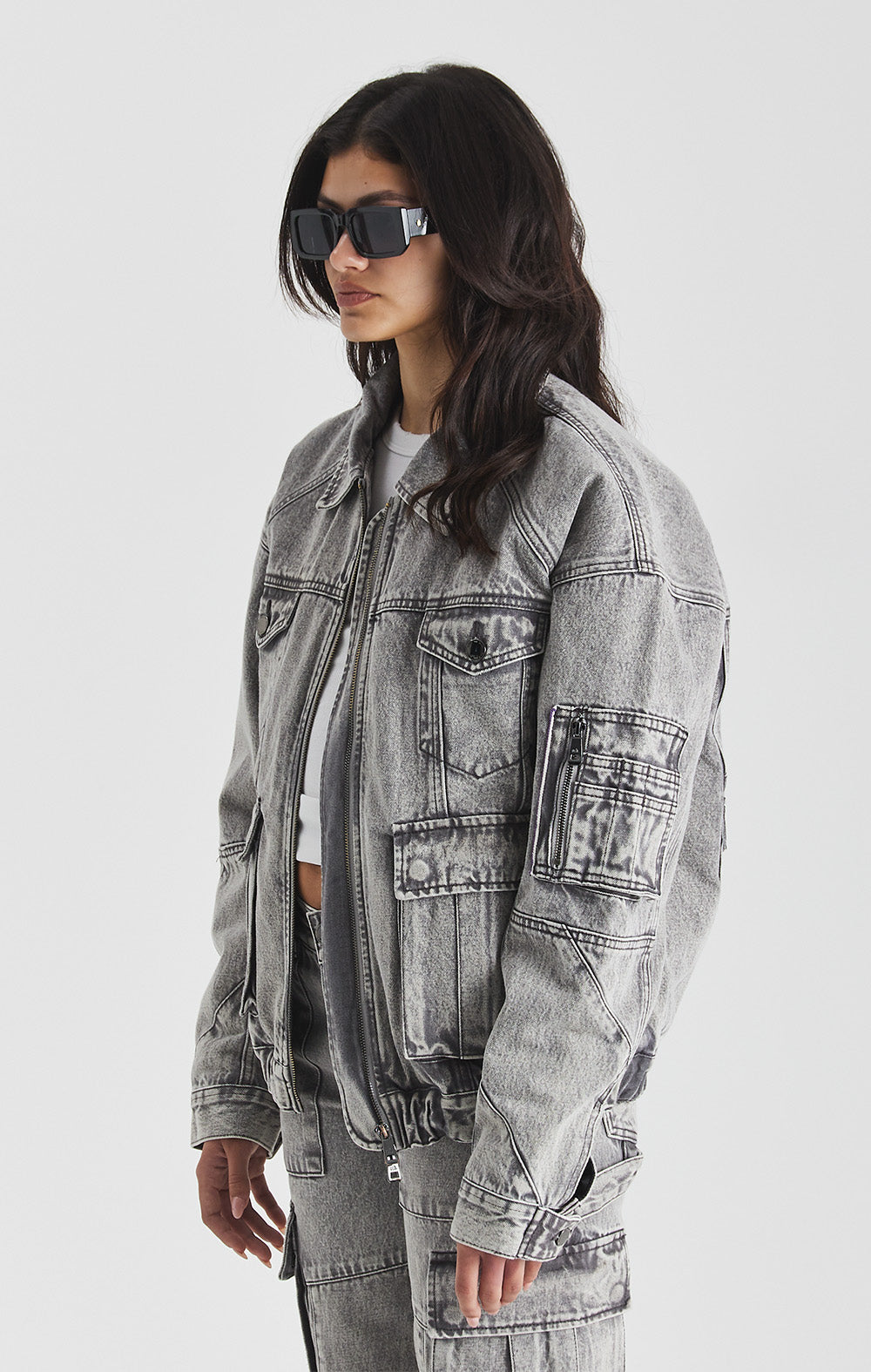 Silver Rock Denim Jacket - ONLY THE BLIND™