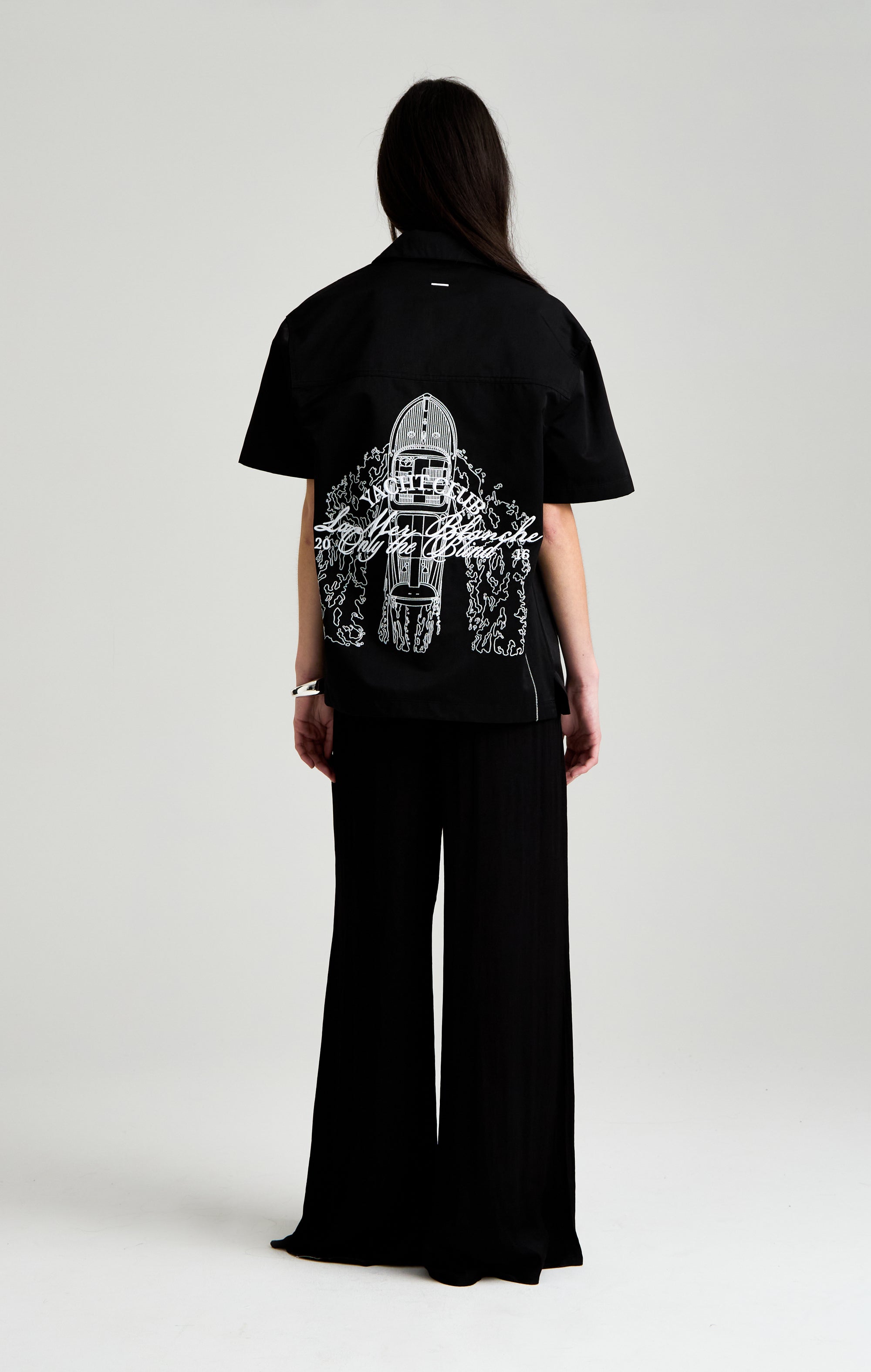 BLACK YACHT CLUB SHIRT