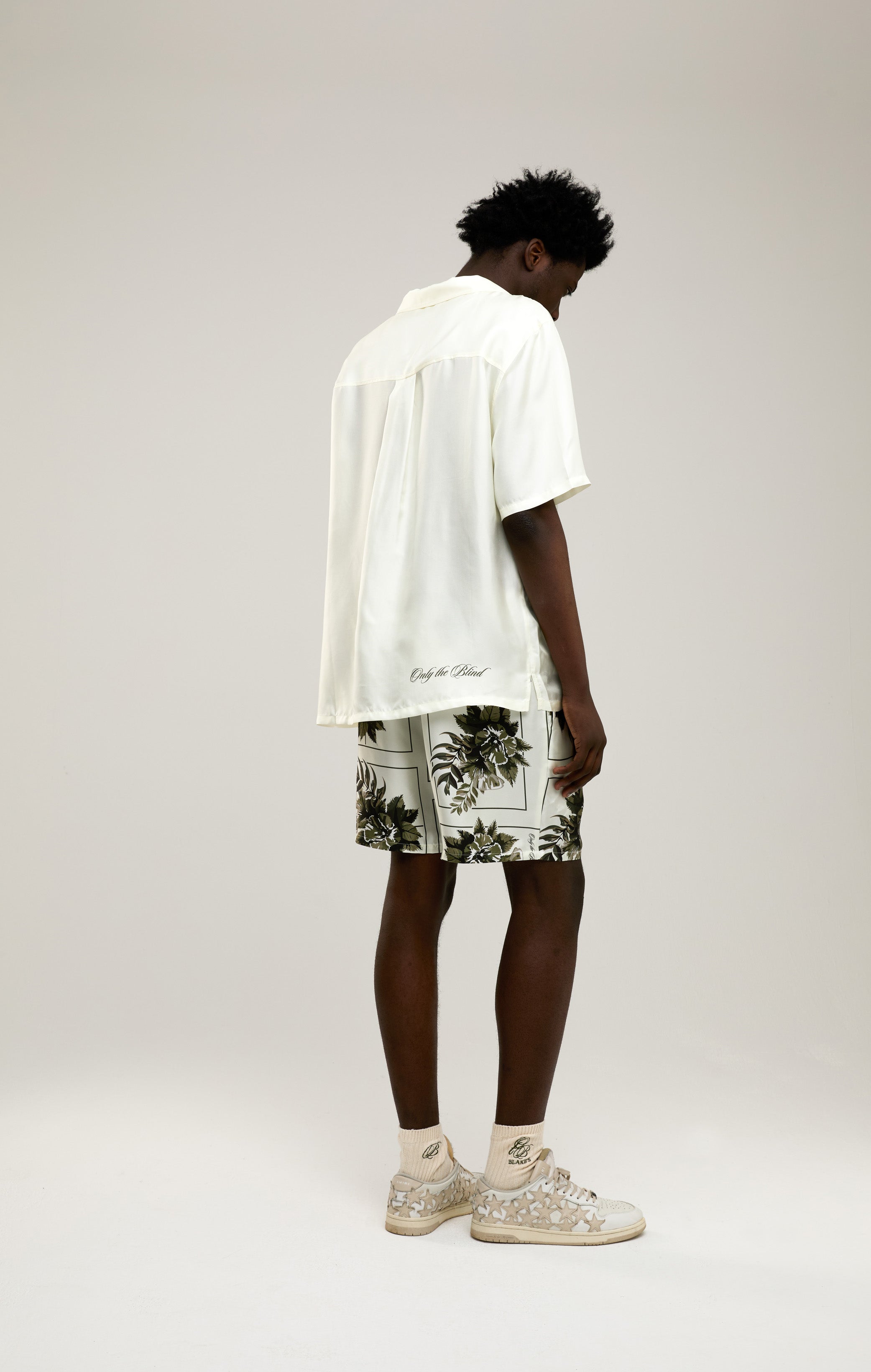 Botanische Seidenshorts