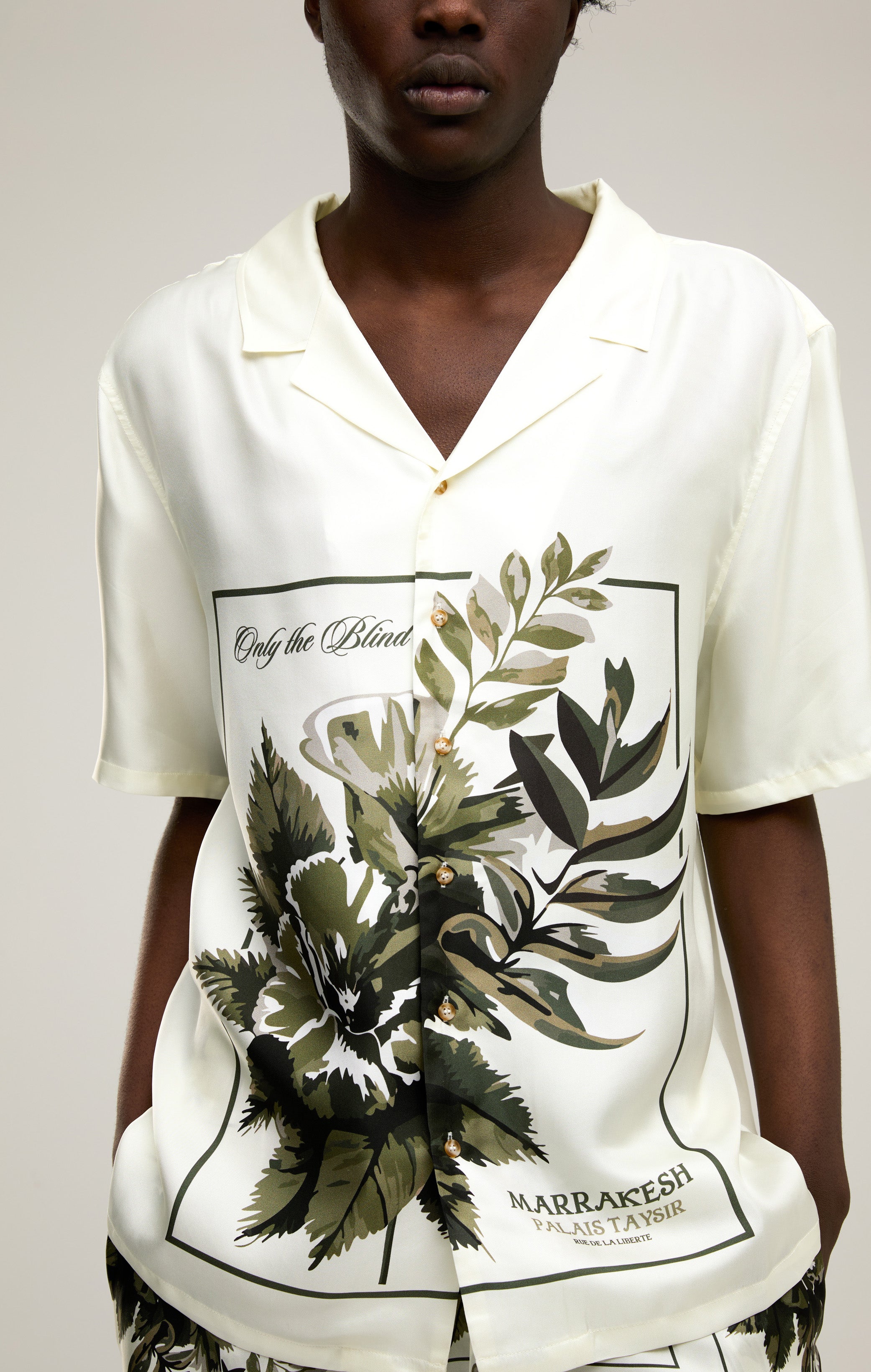 BOTANICAL SILK SHIRT