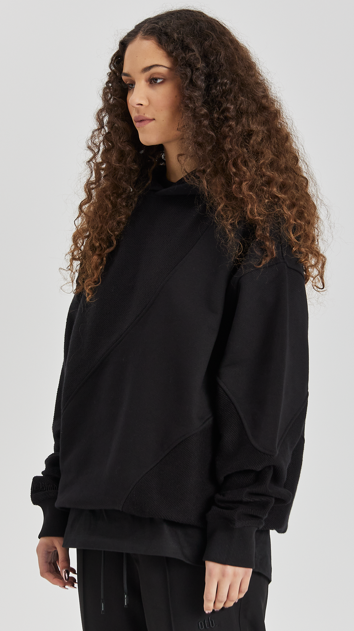 SPLIT CUT AND SEW HOODIE - ONLY THE BLIND™