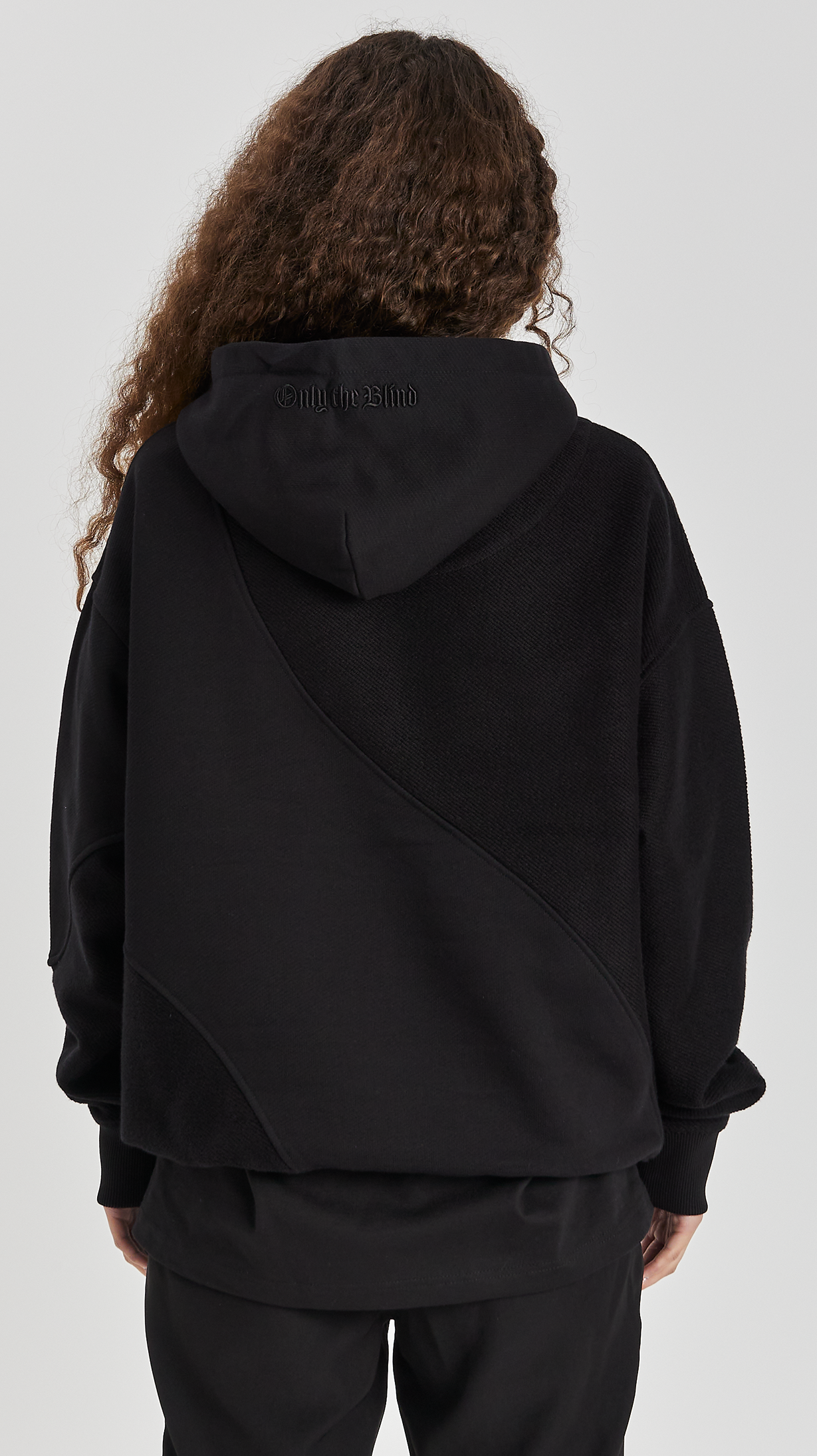 SPLIT CUT AND SEW HOODIE - ONLY THE BLIND™