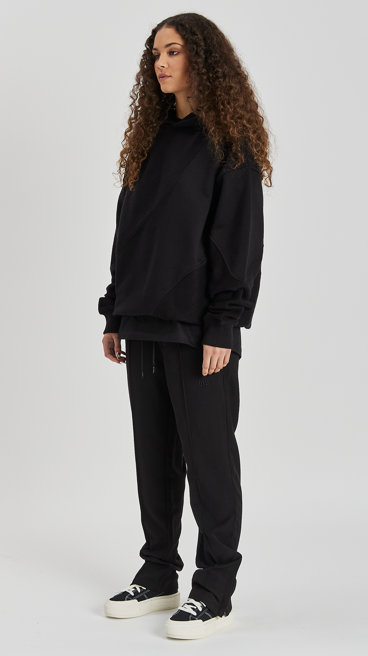 SPLIT CUT AND SEW HOODIE - ONLY THE BLIND™