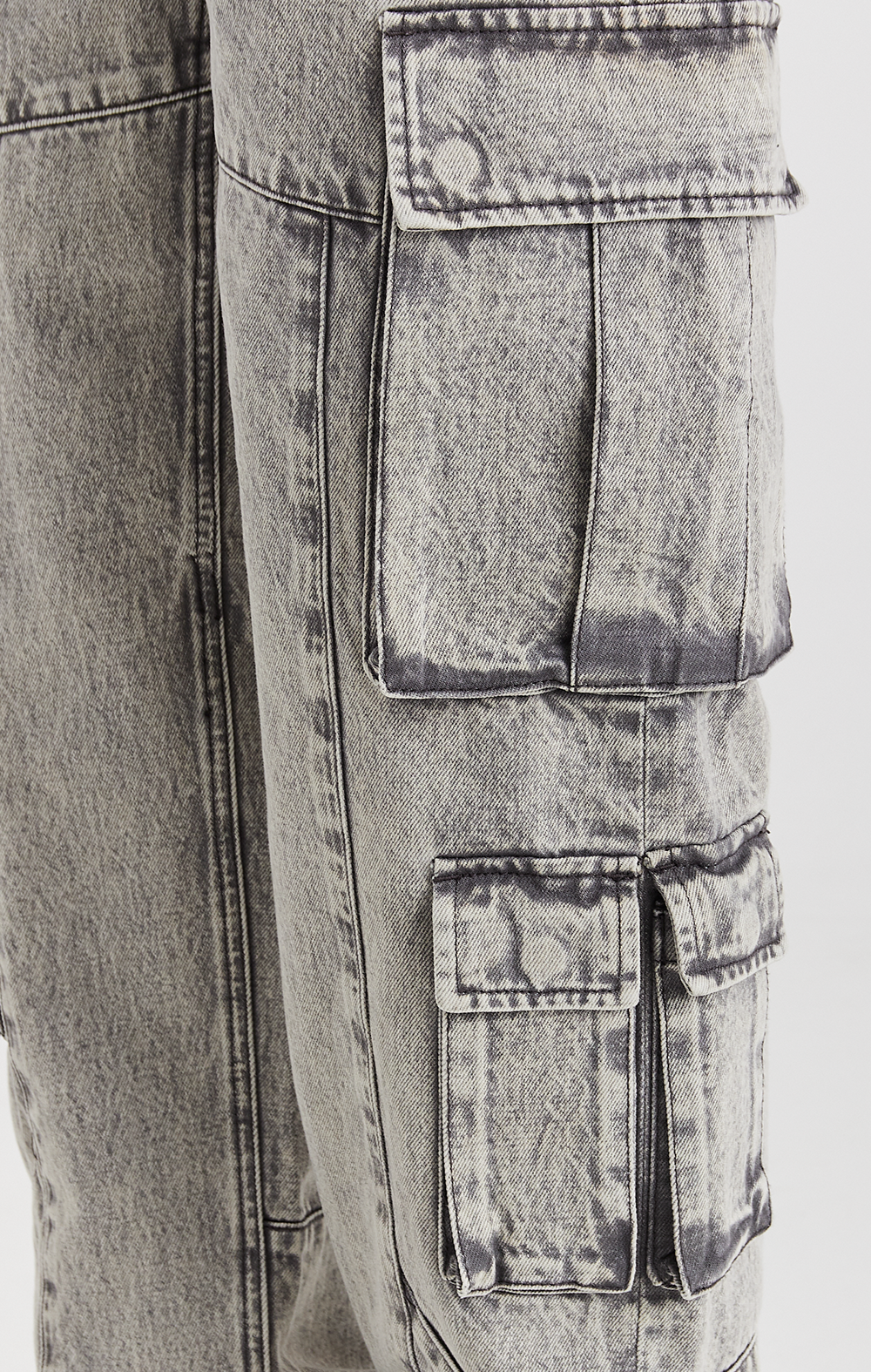 Silver Rock Denim Cargo Jeans - ONLY THE BLIND™