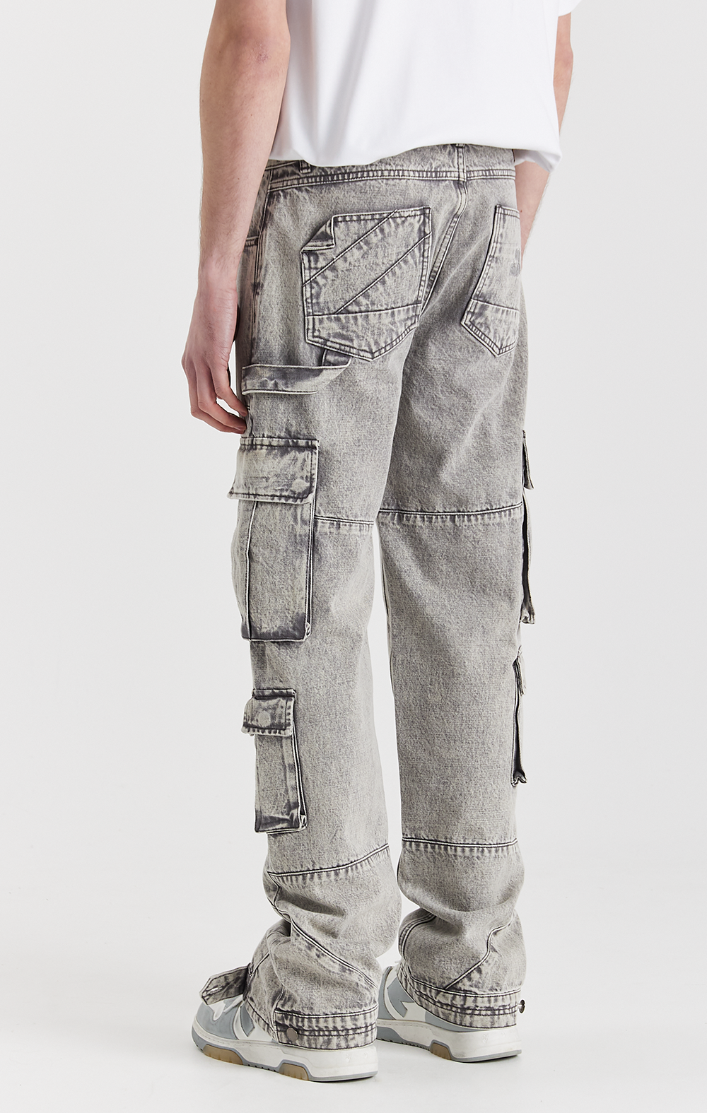 Silver Rock Denim Cargo Jeans - ONLY THE BLIND™