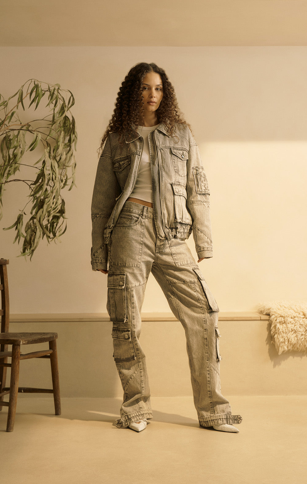 Silver Rock Denim Jacket - ONLY THE BLIND™