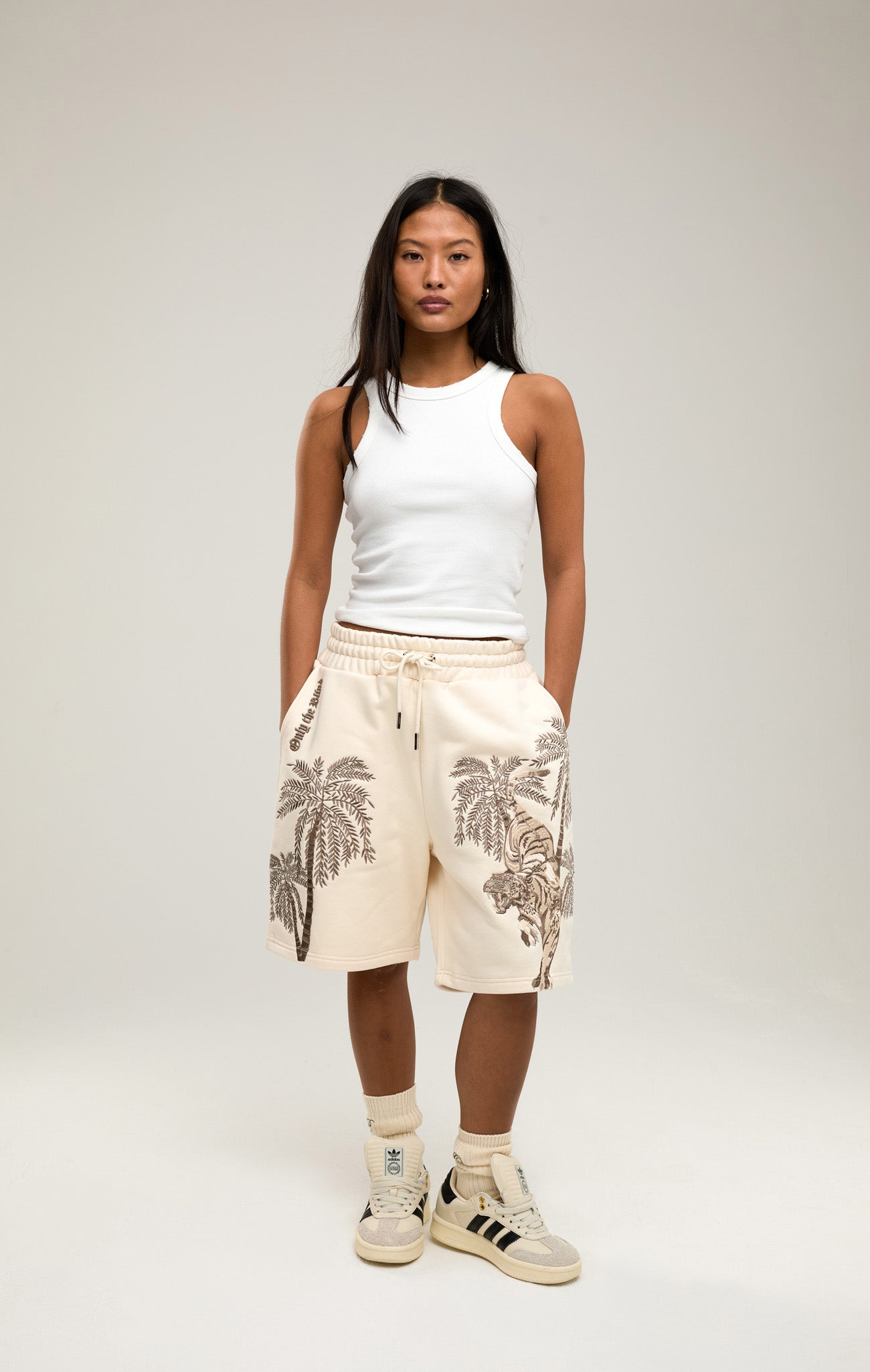 Sandsturm -Tiger -Shorts