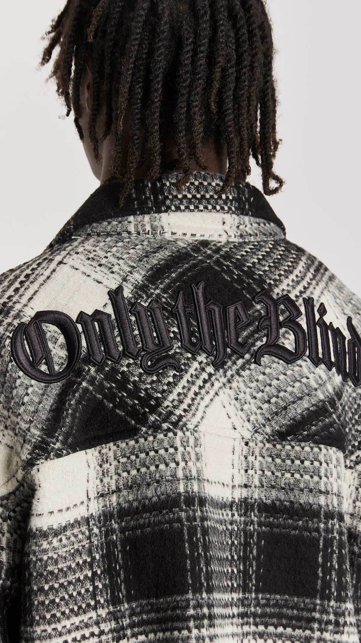 White Check Flannel Shirt - ONLY THE BLIND™