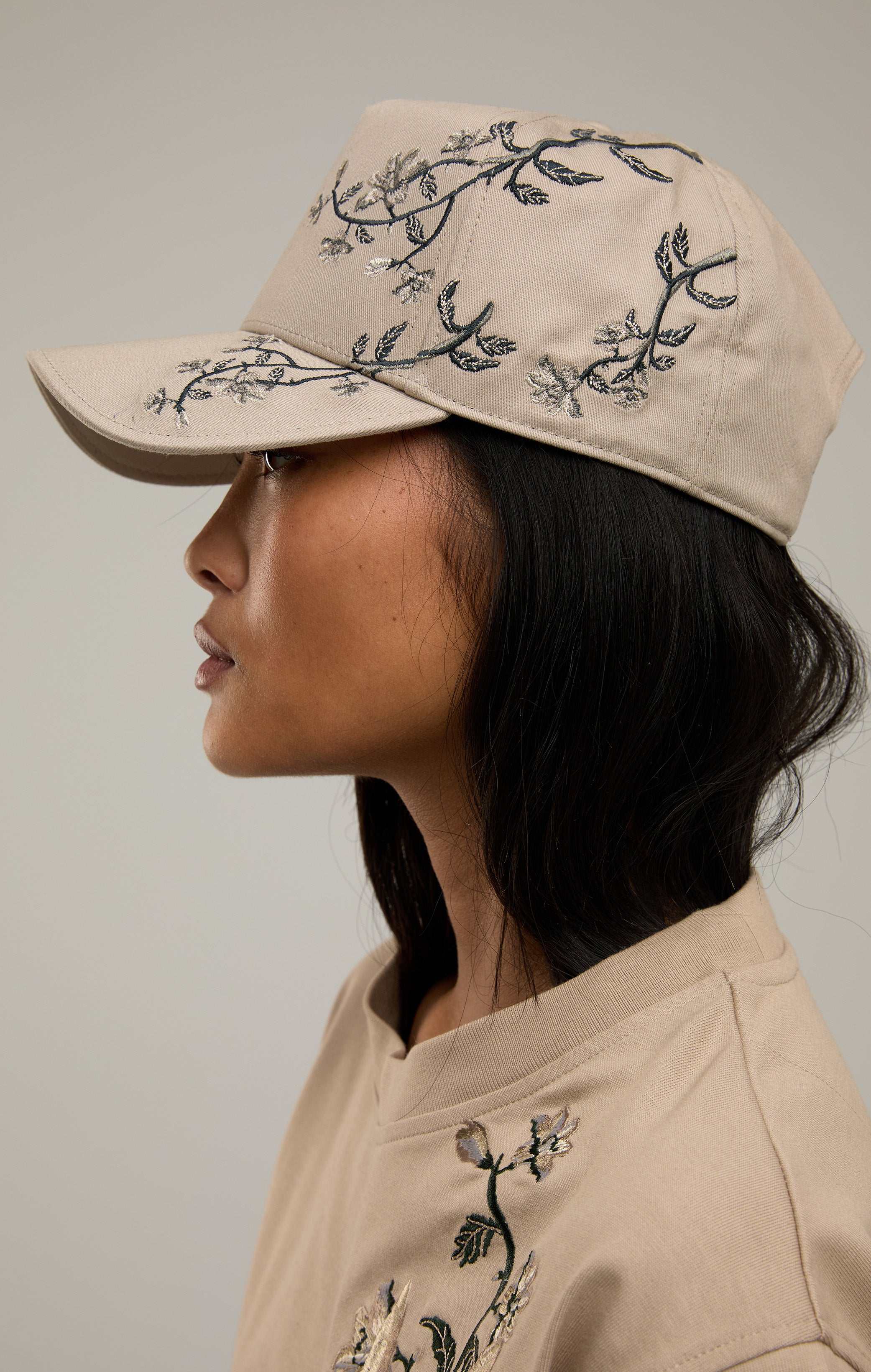 COBBLESTONE FLORAL CAP