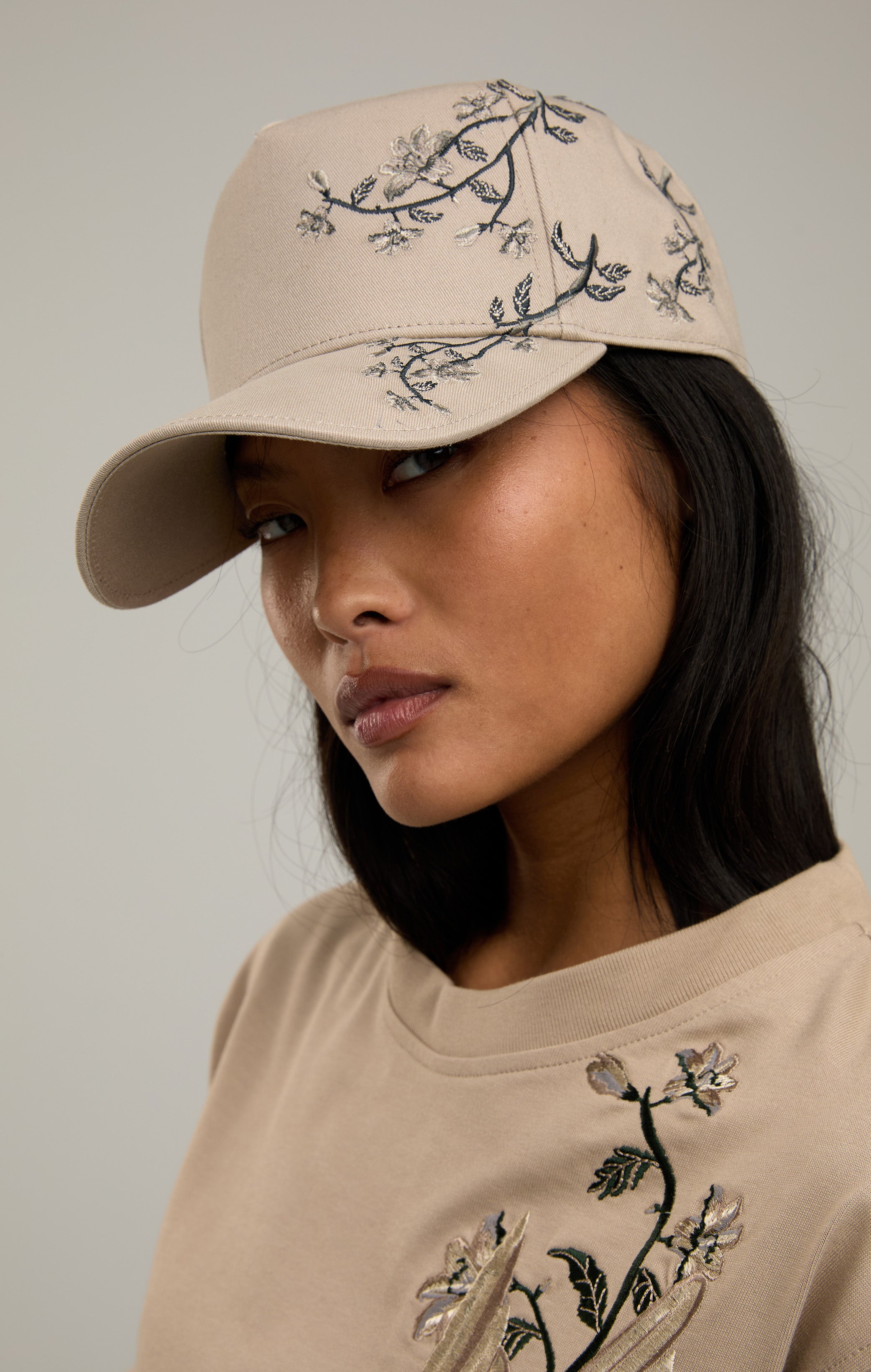 COBBLESTONE FLORAL CAP