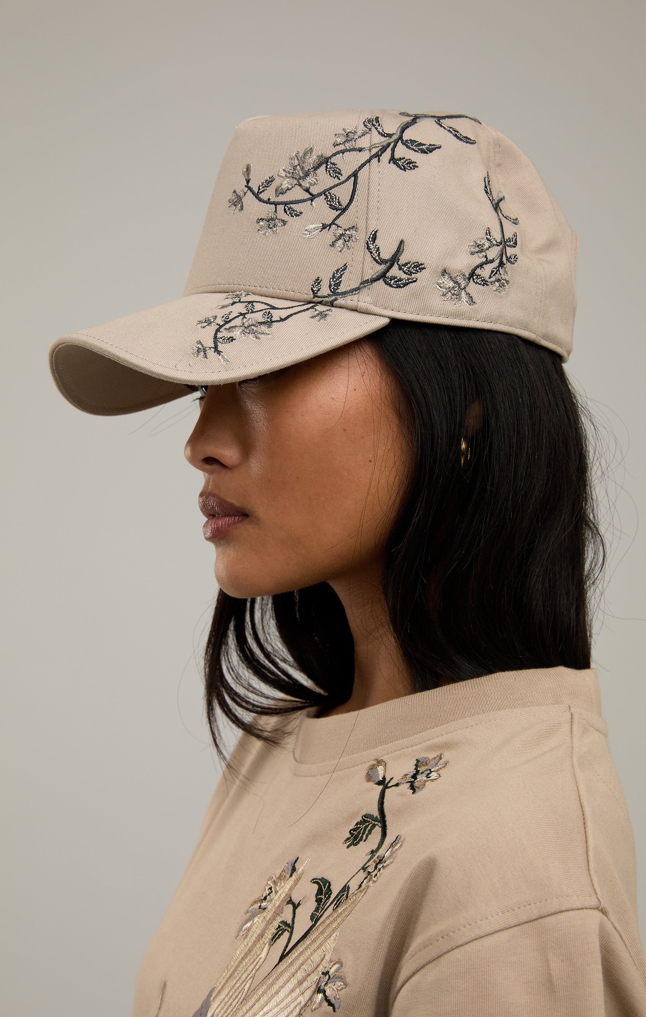 COBBLESTONE FLORAL CAP