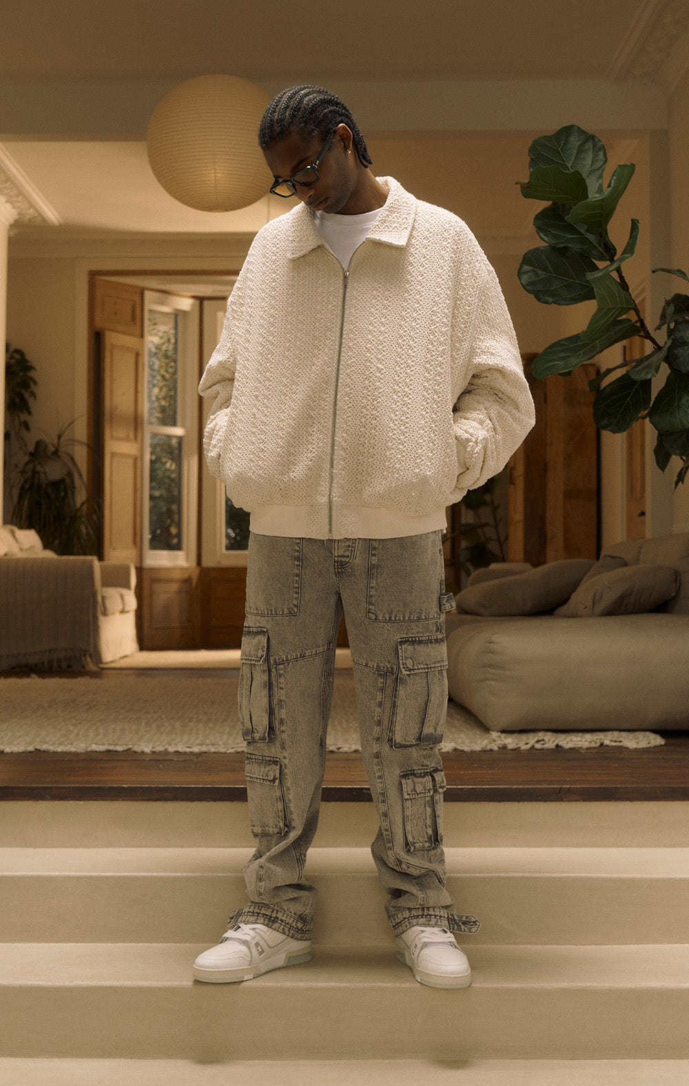 Silver Rock Denim Cargo Jeans - ONLY THE BLIND™