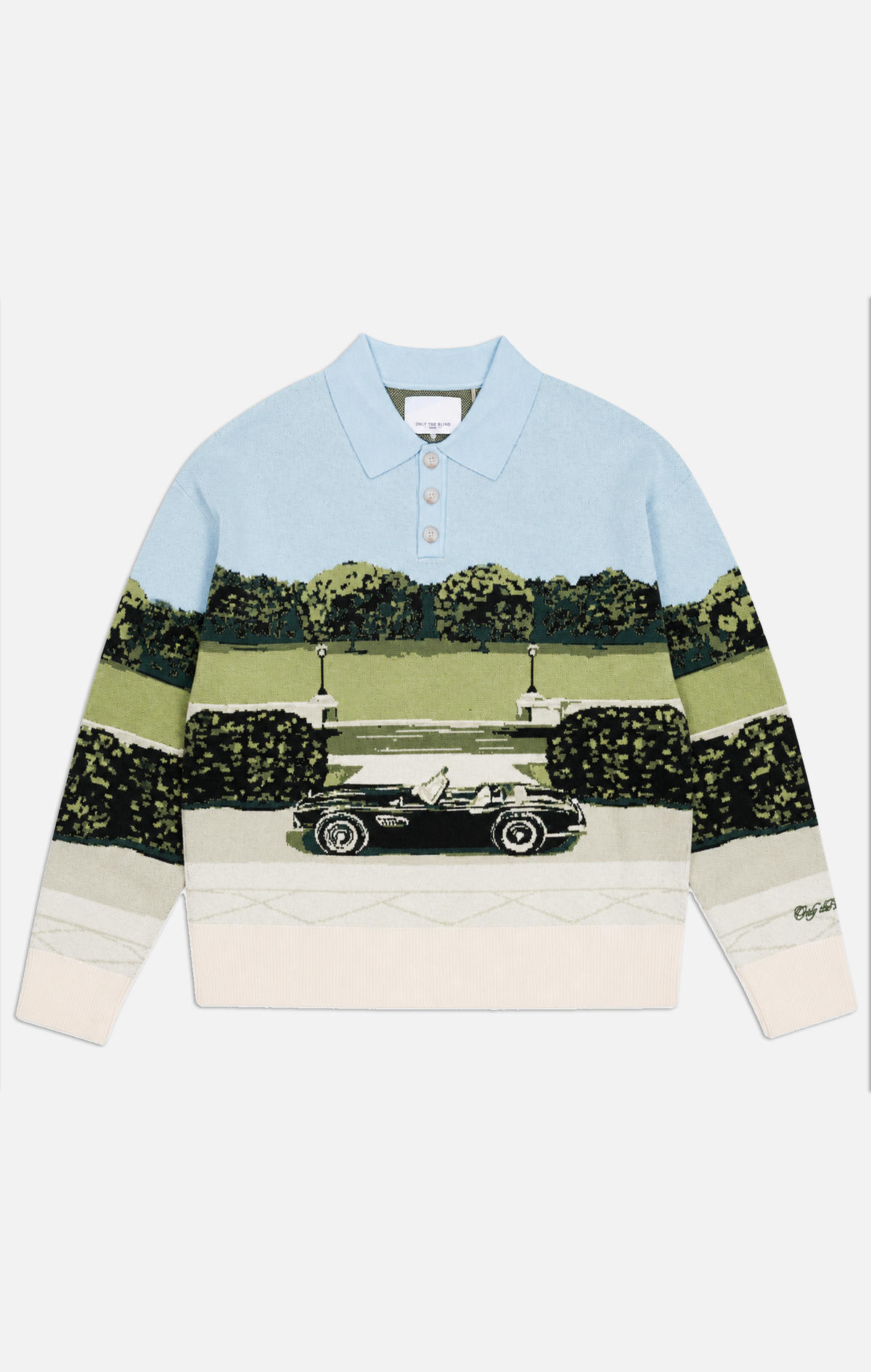 JARDIN DE BLAKE'S KNIT POLO
