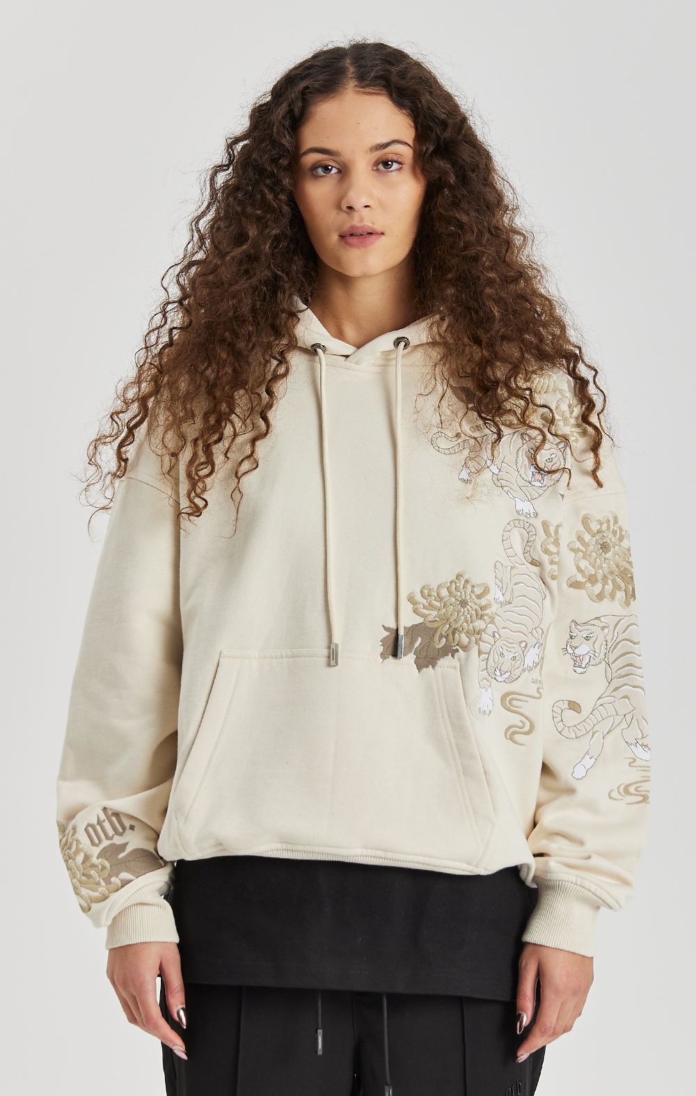 Sand Koda Tiger Hoodie - ONLY THE BLIND™