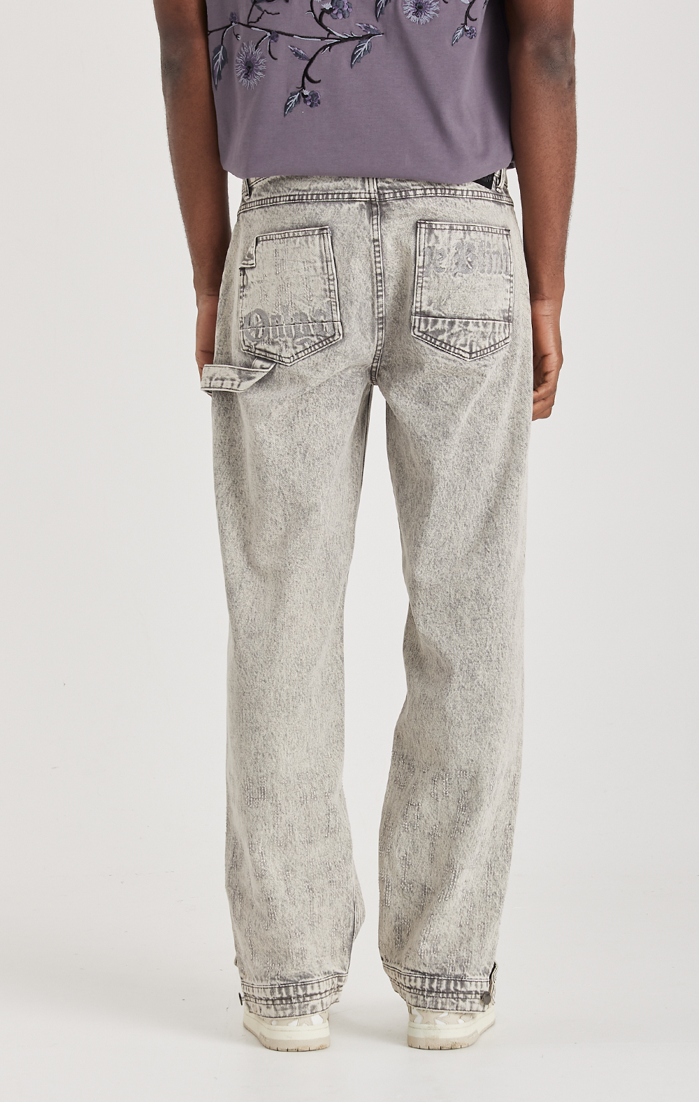 GREY ECLIPSE DENIM JEANS - ONLY THE BLIND™