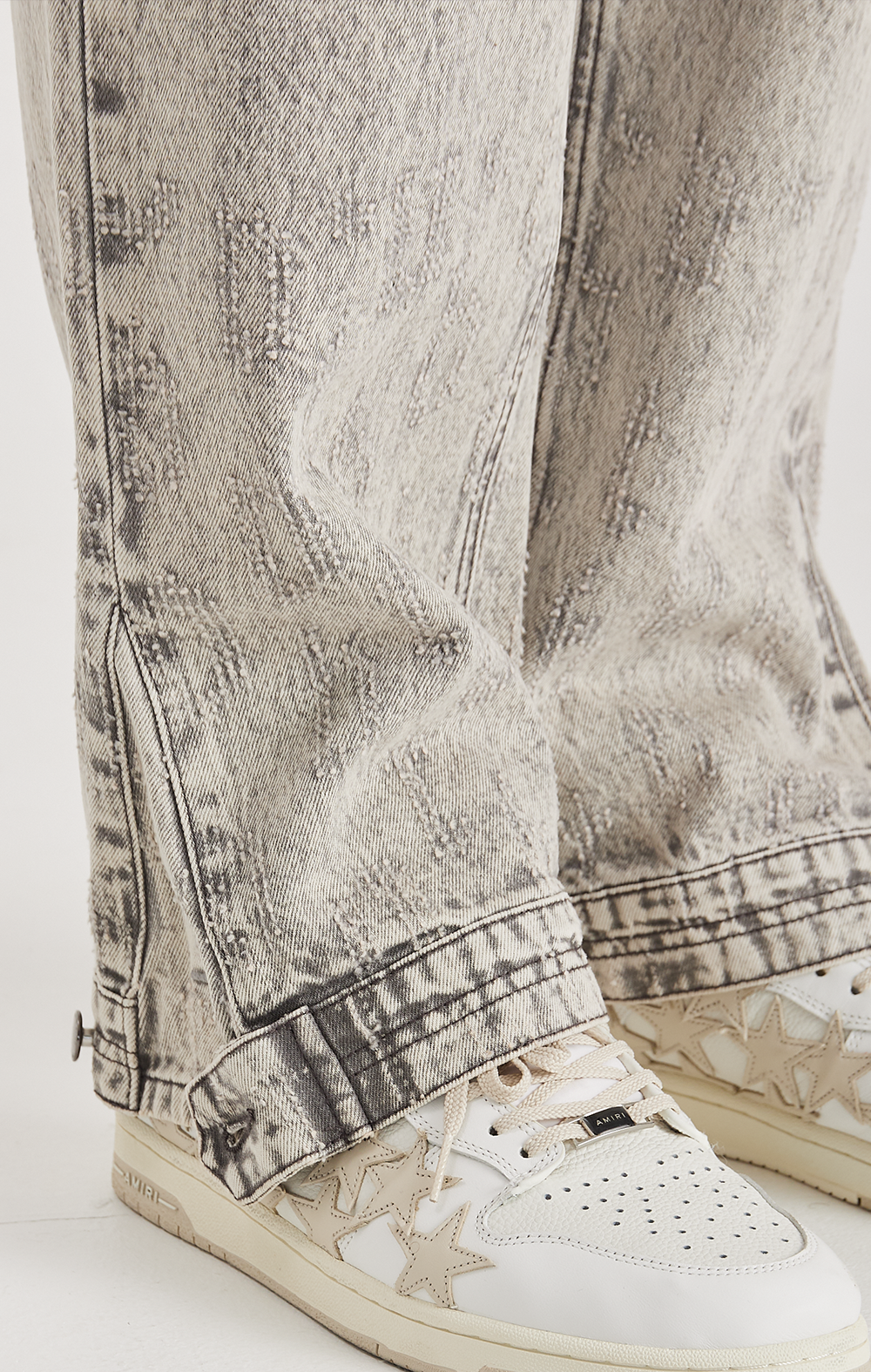 GREY ECLIPSE DENIM JEANS - ONLY THE BLIND™