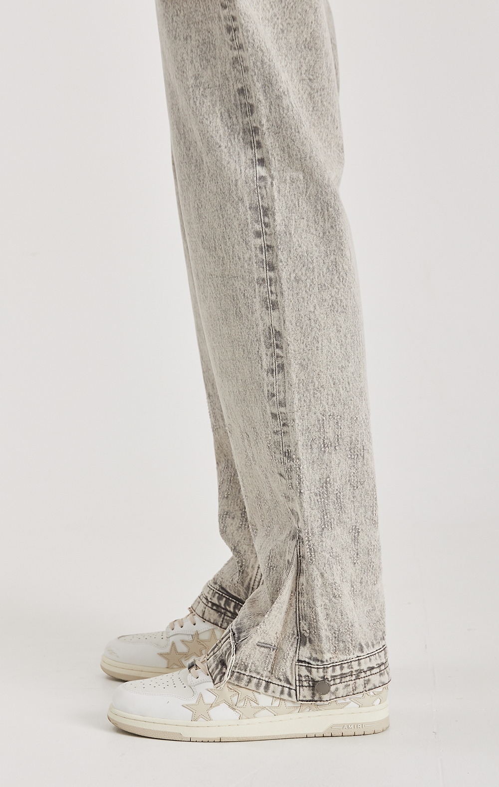 GREY ECLIPSE DENIM JEANS - ONLY THE BLIND™