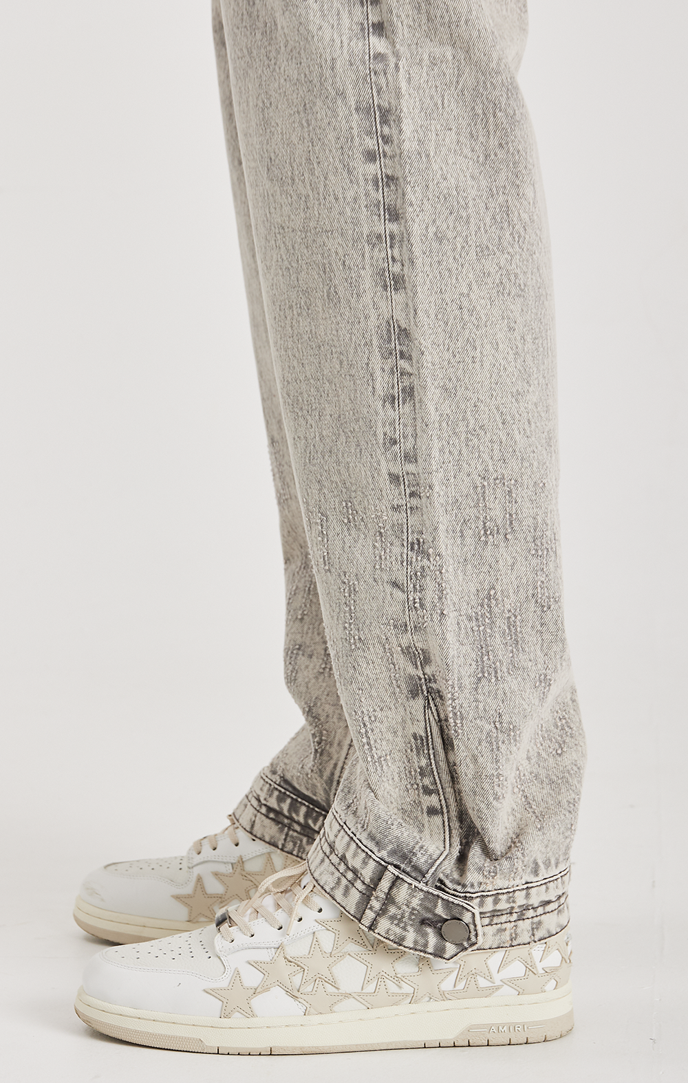 GREY ECLIPSE DENIM JEANS - ONLY THE BLIND™