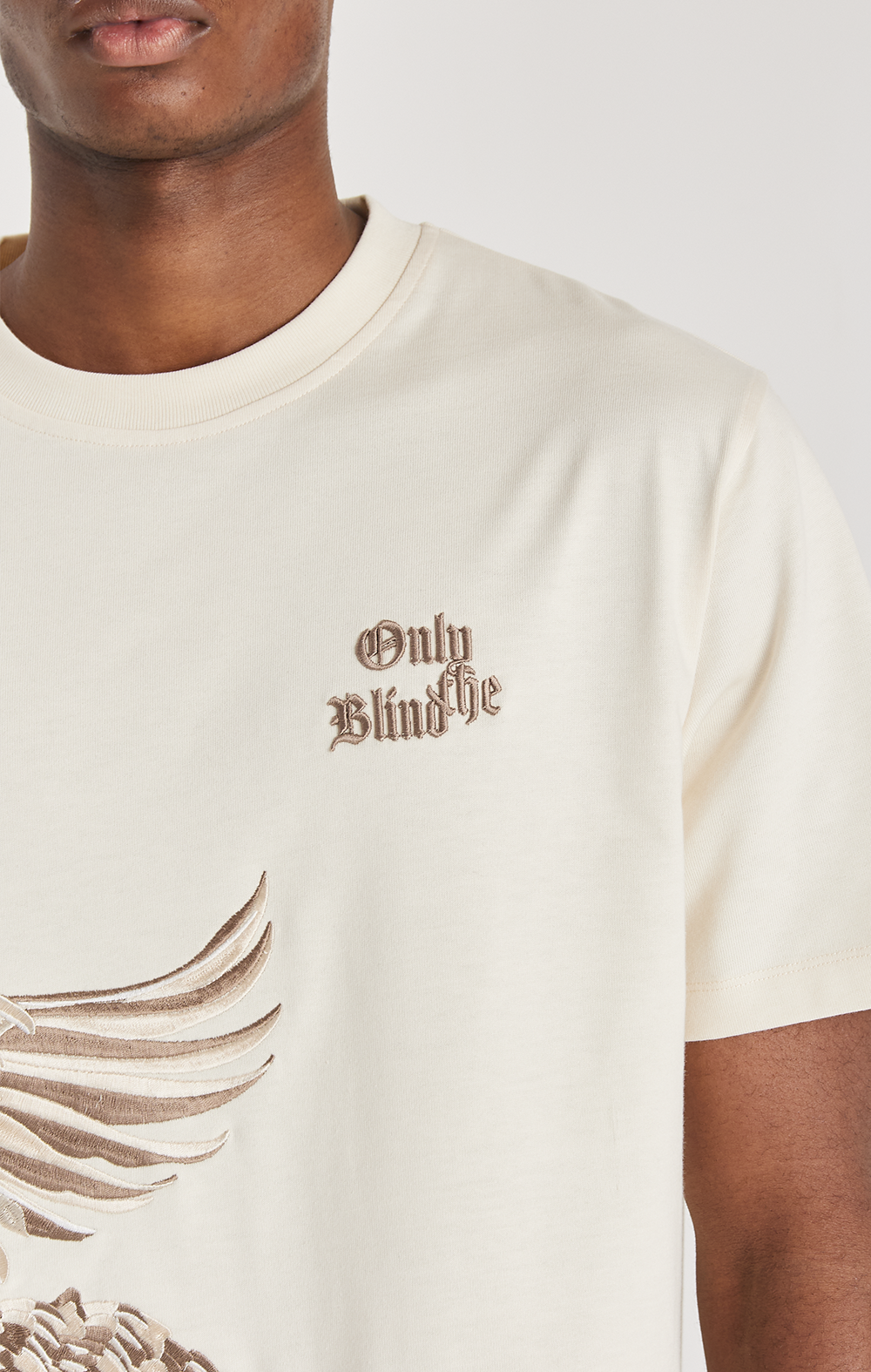 UNDYED FALCON T-SHIRT - ONLY THE BLIND™