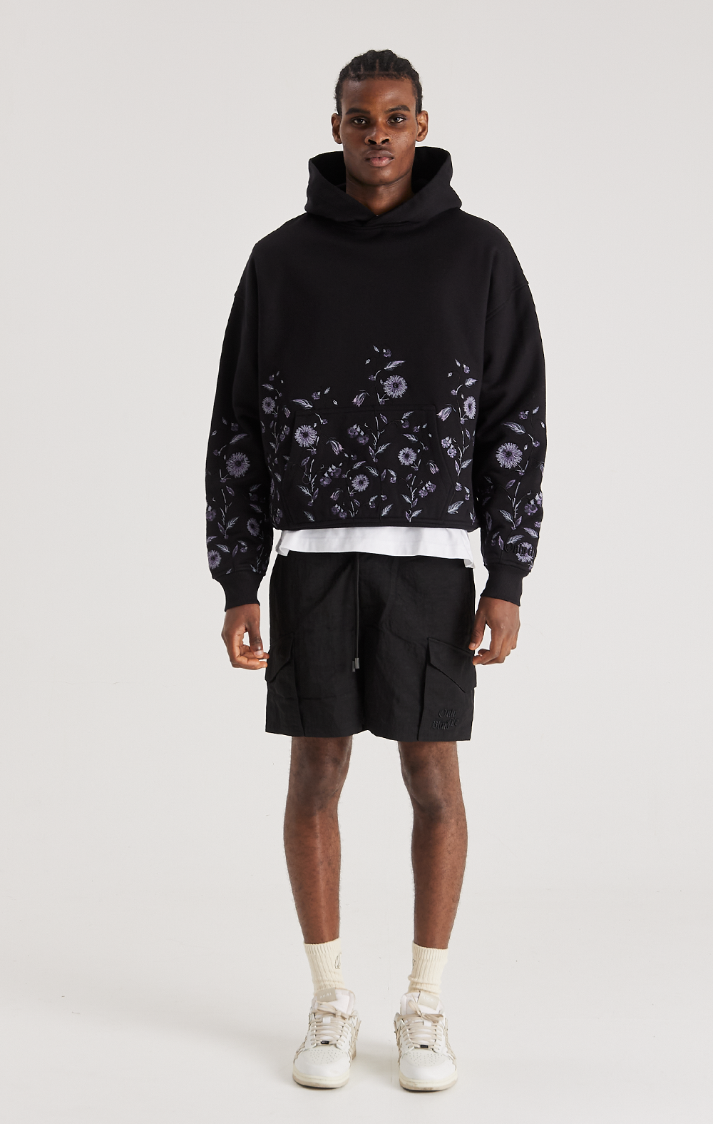 MIDNIGHT CRINKLE CARGO SHORT - ONLY THE BLIND™