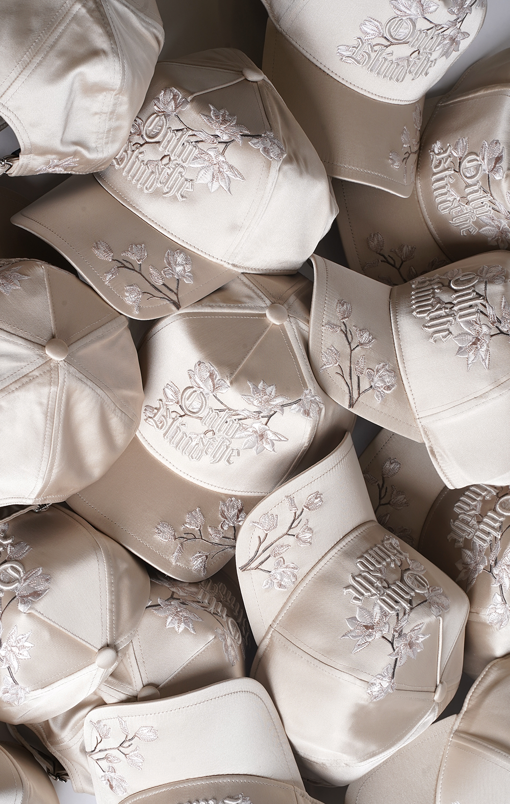 Satin Floral Cap - ONLY THE BLIND™