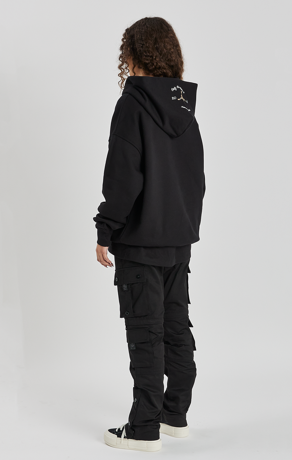 Crane Embroidered Hood - ONLY THE BLIND™