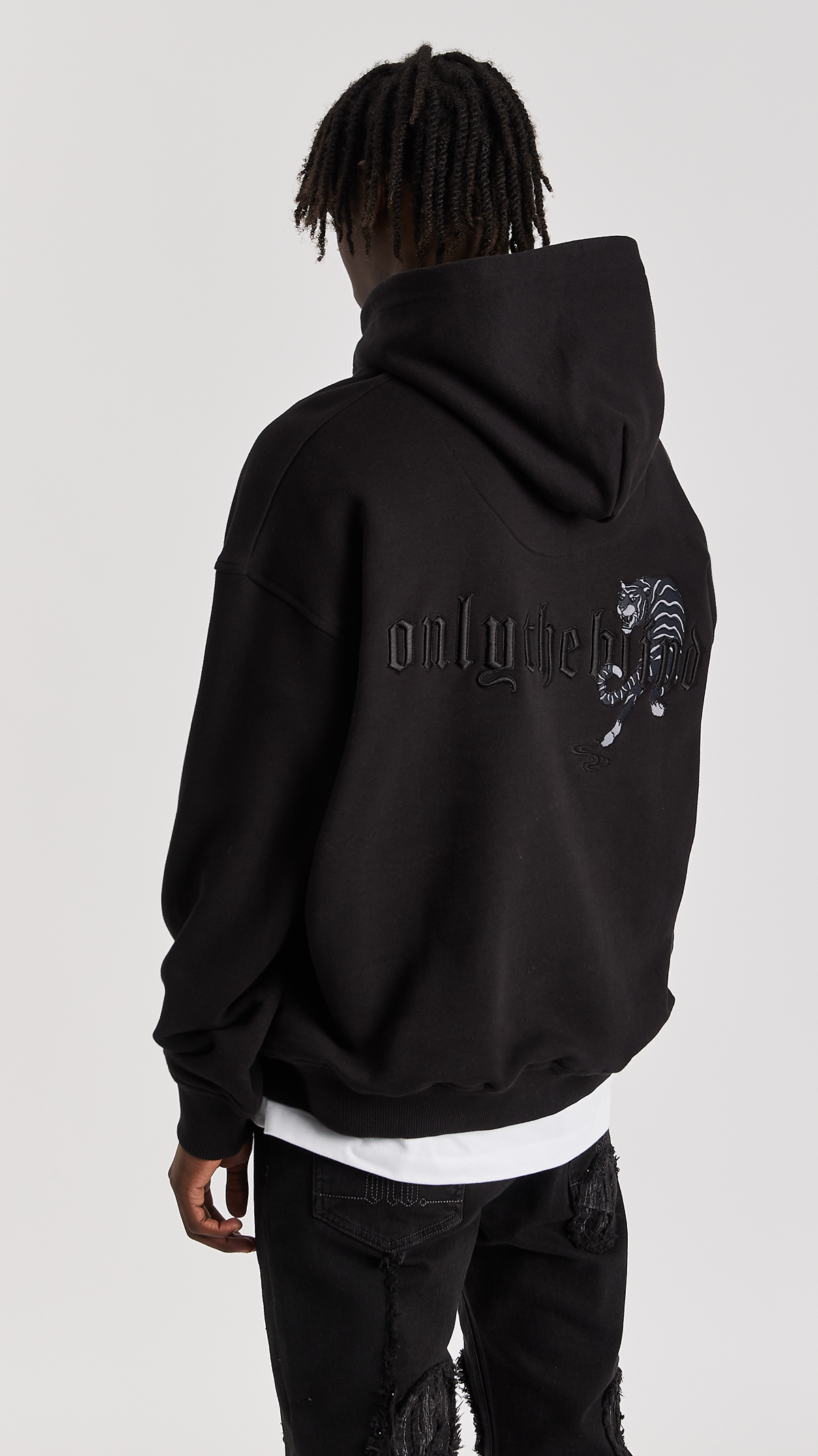 Triple Black Tiger Hoodie - ONLY THE BLIND™