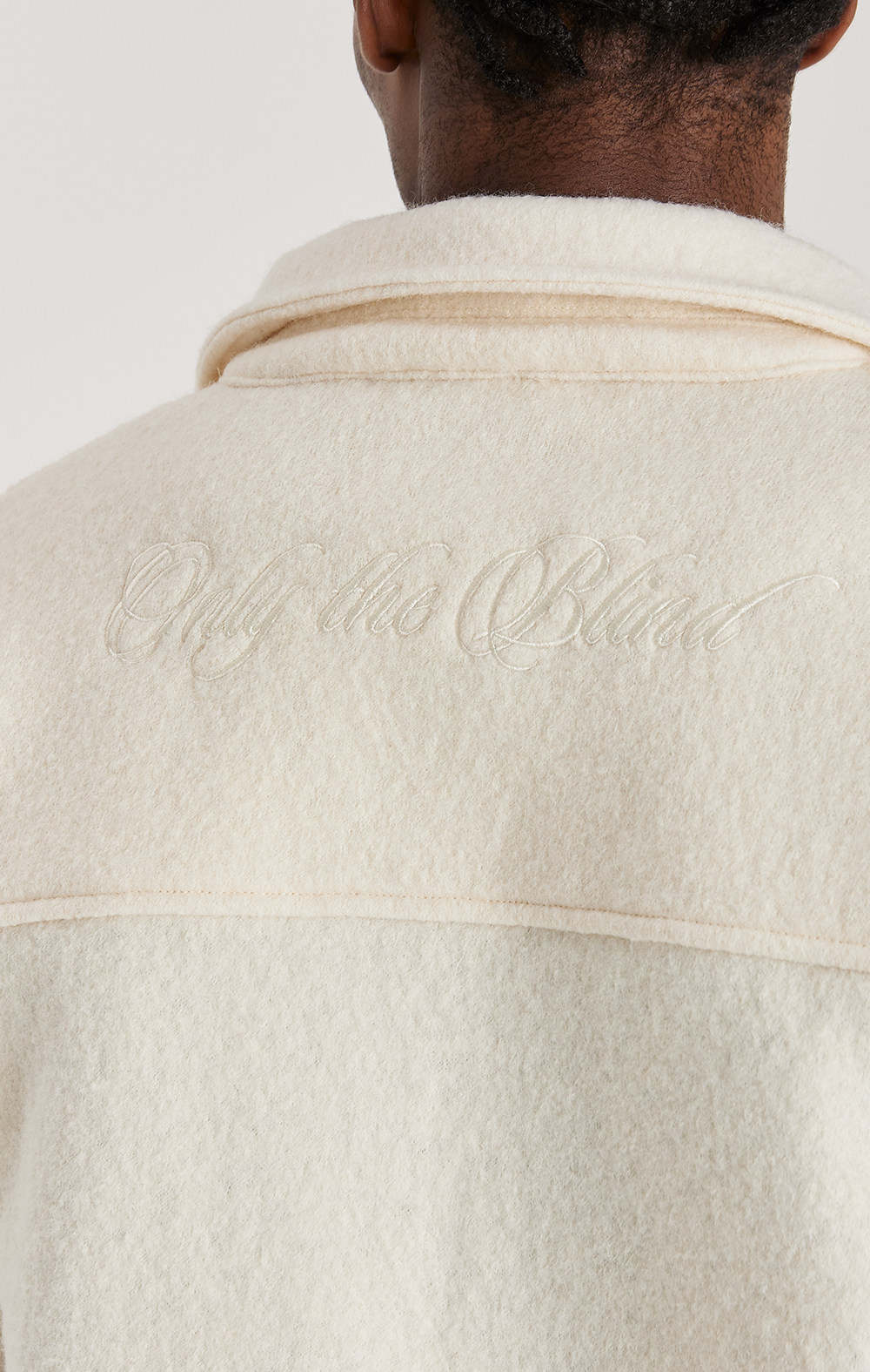 GLACIER WOOL OVERSHIRT - ONLY THE BLIND™