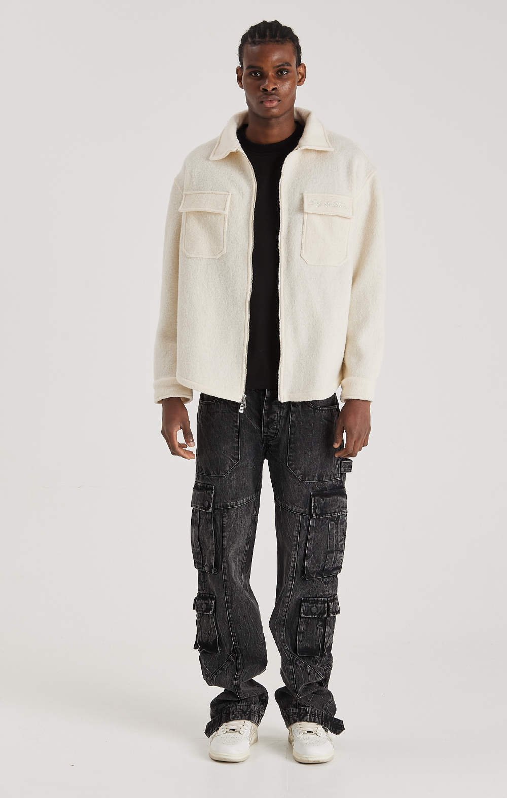 GLACIER WOOL OVERSHIRT - ONLY THE BLIND™