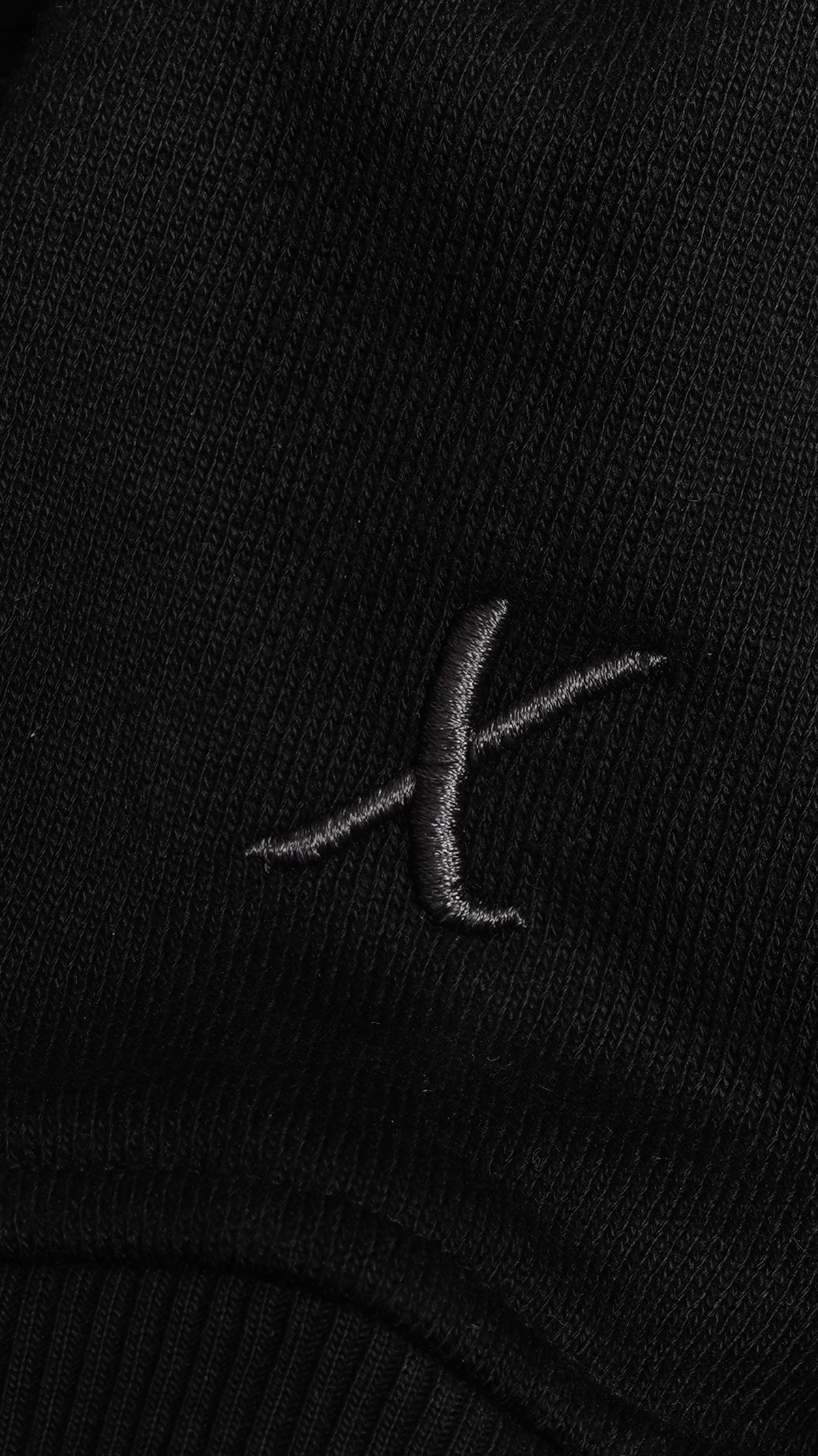 NIGHT PYTHON EMBROIDERED HOODIE 'X'