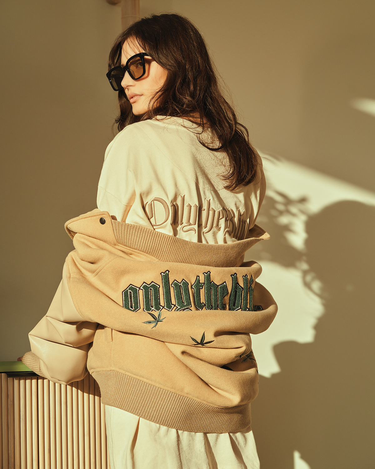 Sand Varsity T-Shirt - ONLY THE BLIND™