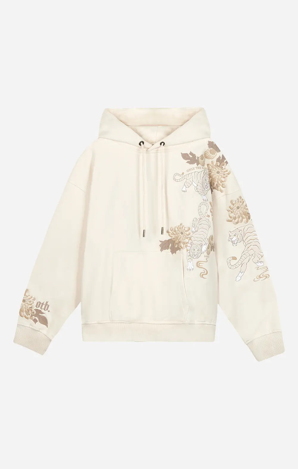 Sand Koda Tiger Hoodie - ONLY THE BLIND™