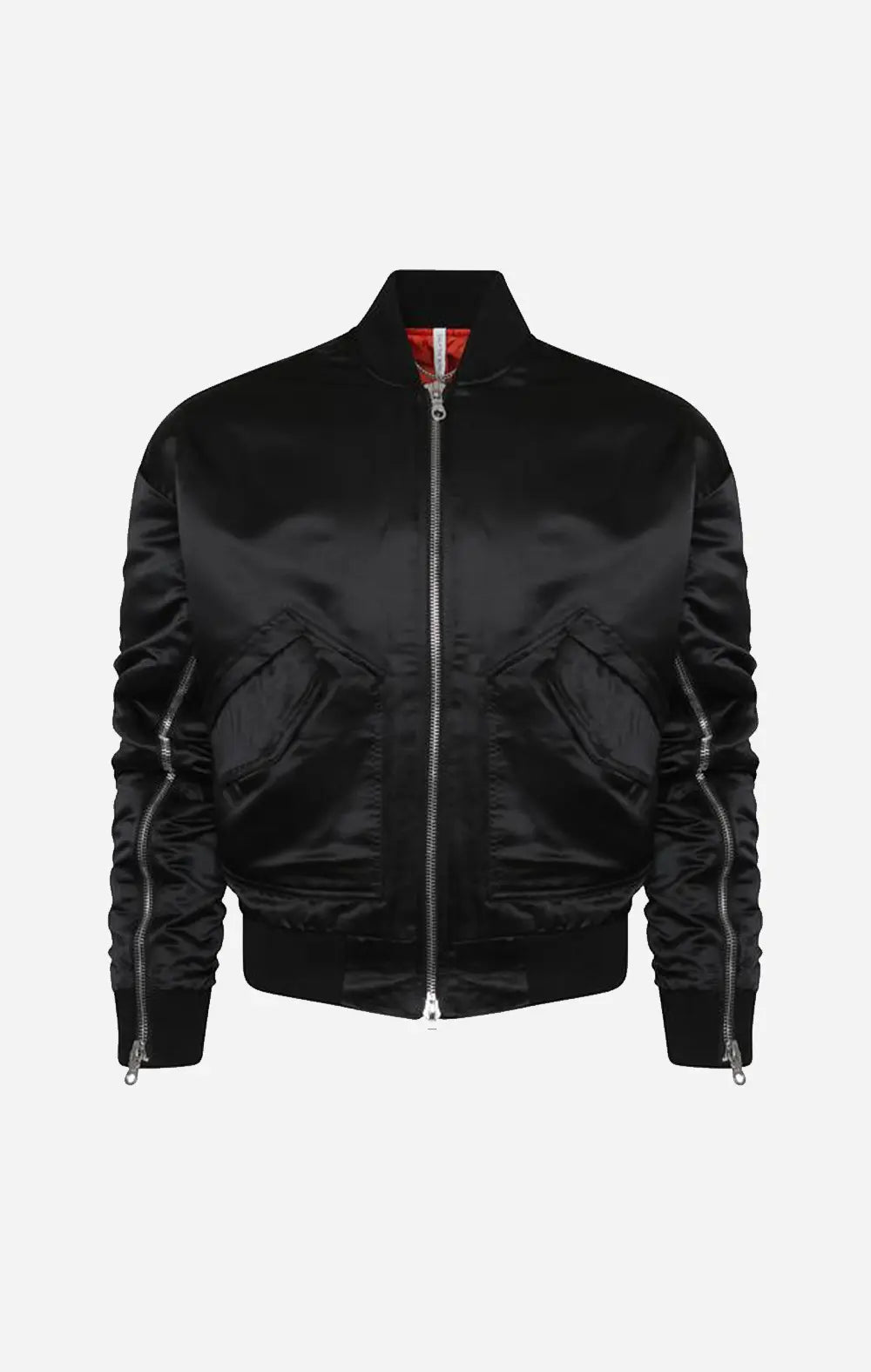 Signature Satin Black Bomber ONLY THE BLIND