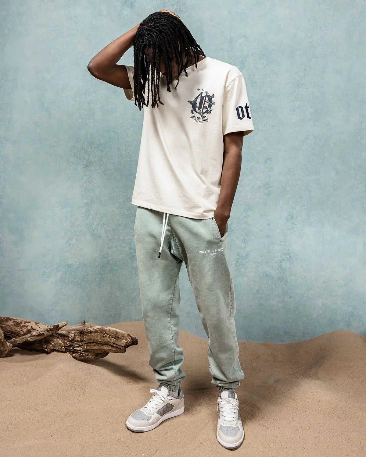 Ocean Mist Essential Sweatpants - ONLY THE BLIND™