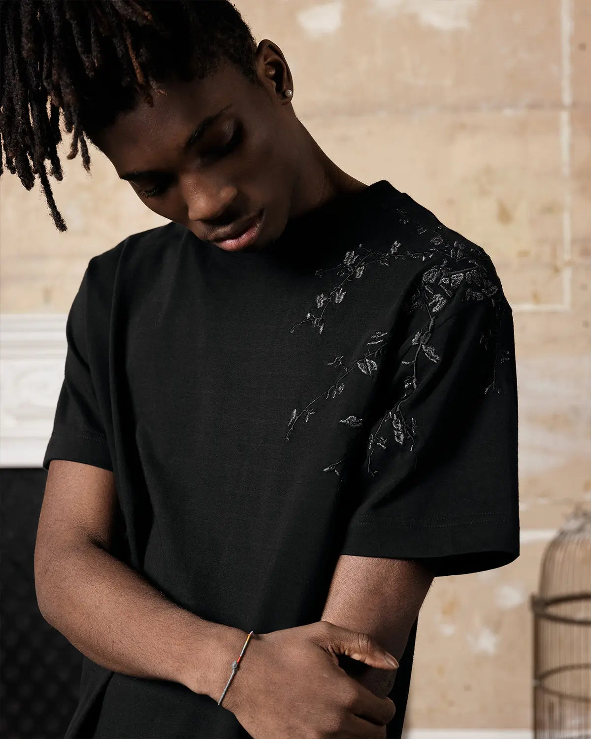 Black Blossom T-Shirt - ONLY THE BLIND™