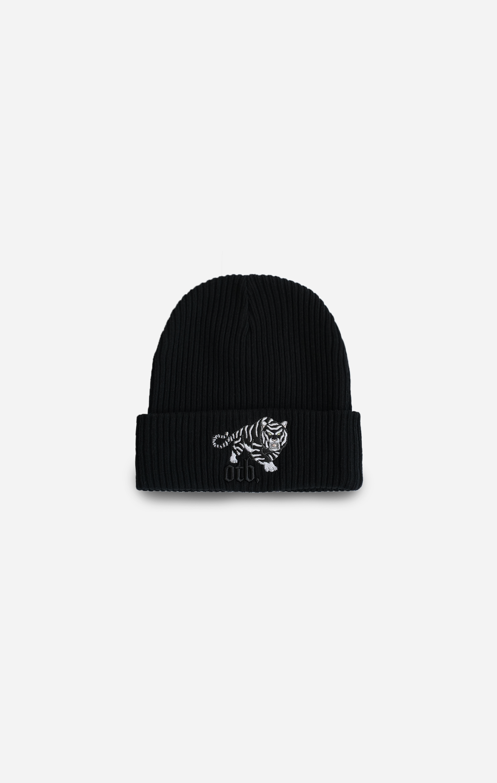 Black Tiger Beanie Hat - ONLY THE BLIND™