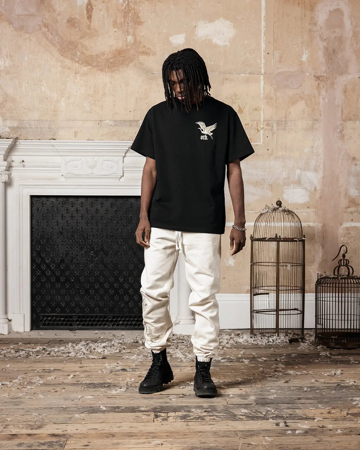 Black Heron T-Shirt - ONLY THE BLIND™