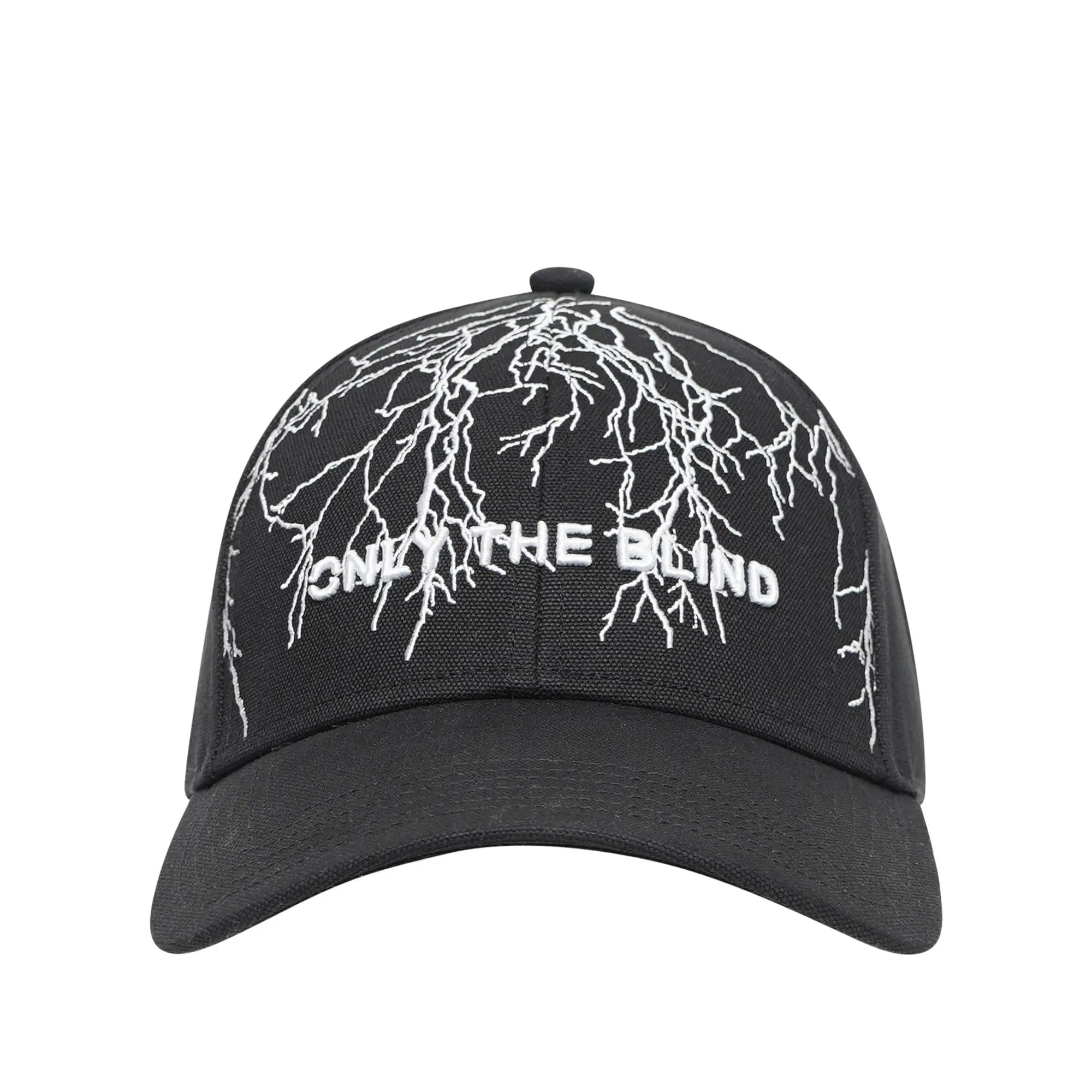 Black Lightning Baseball Cap - ONLY THE BLIND™
