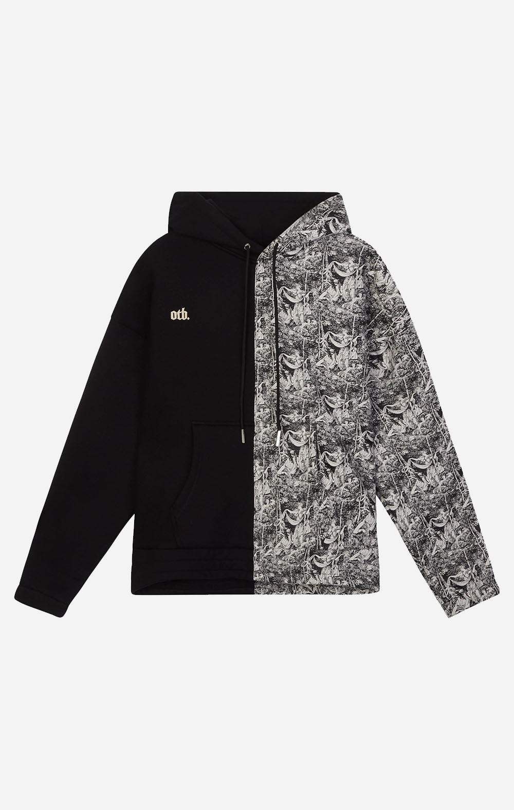Split Jacquard Hoodie - ONLY THE BLIND™